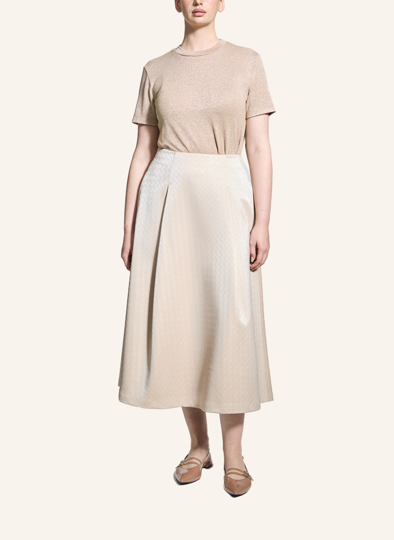 XANDRES Röcke RAYMO: BEIGE/ ECRU