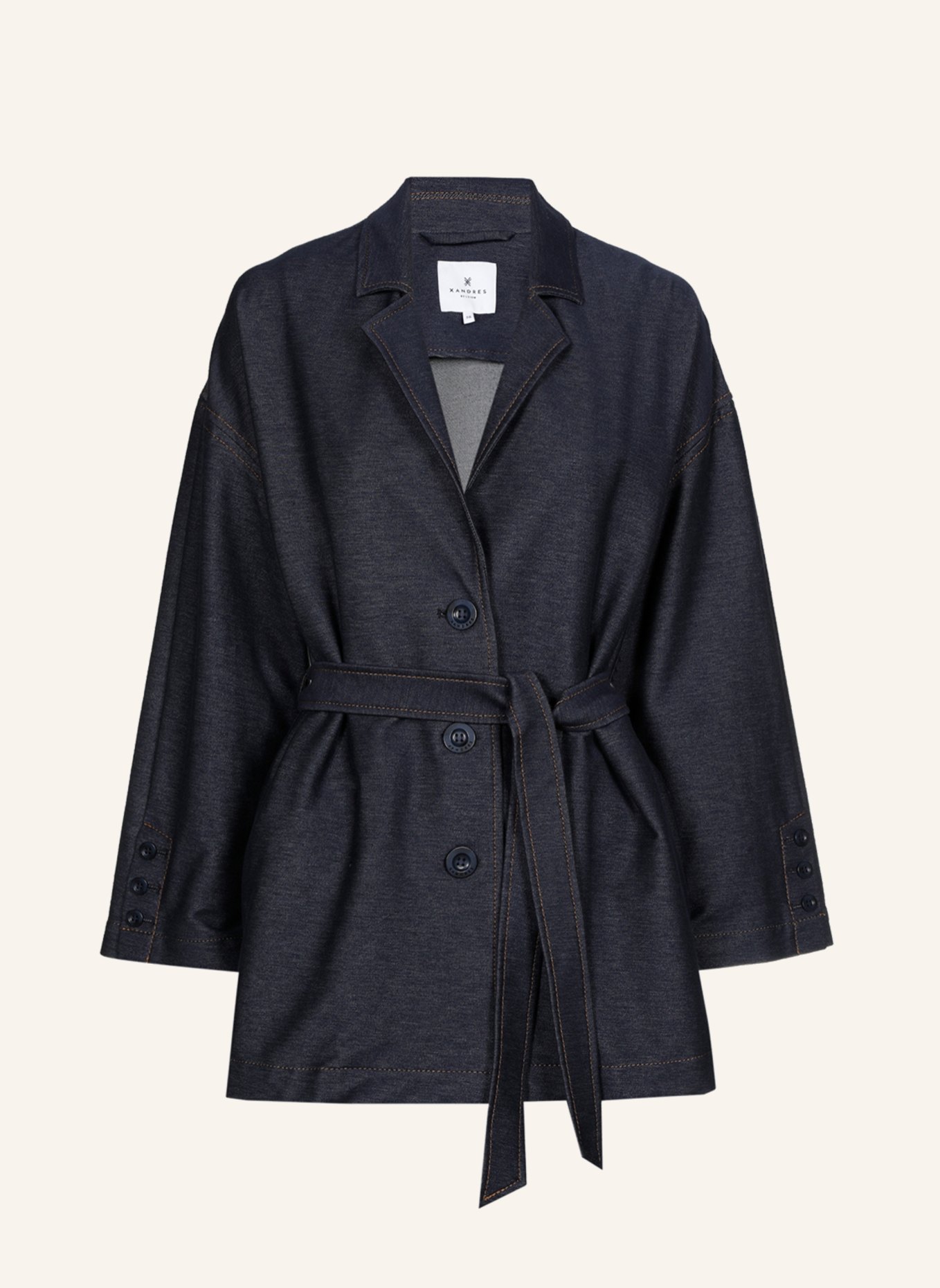 XANDRES Blazer BRADLES: DUNKELBLAU/ BLAU