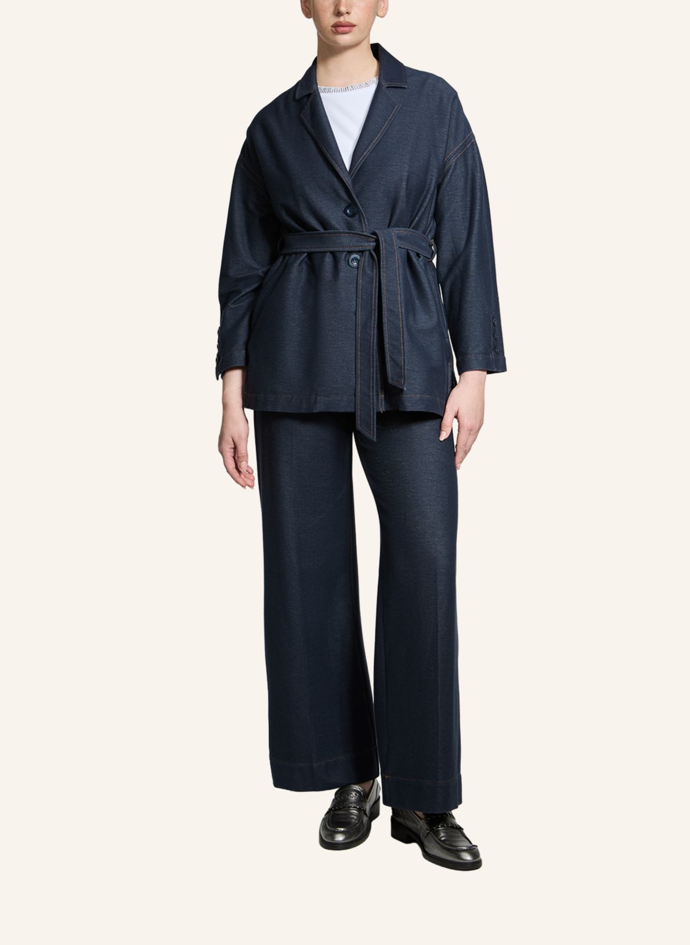 XANDRES Blazer BRADLES: DUNKELBLAU/ BLAU