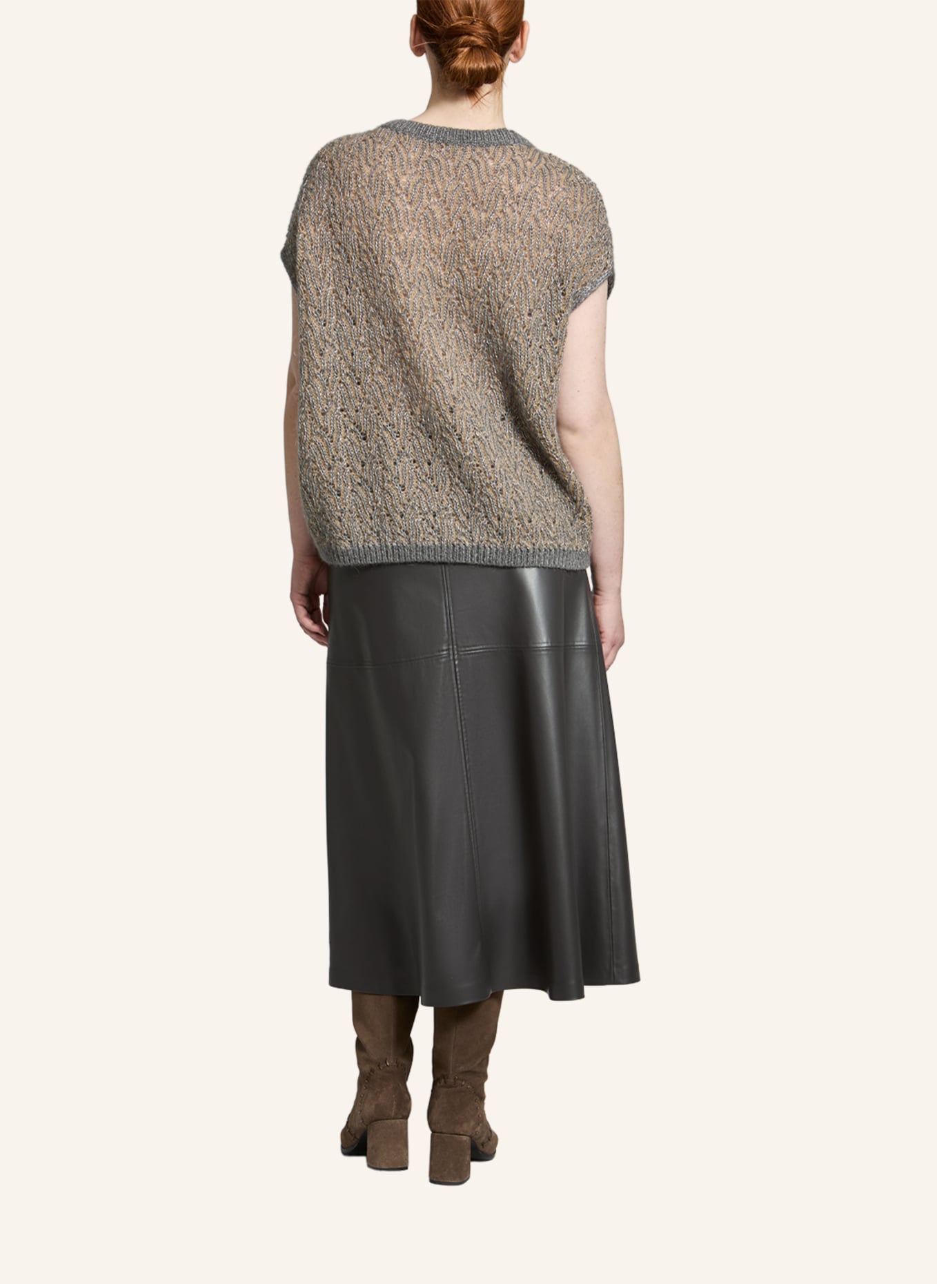 XANDRES Pullover BAKIRA: GRAU