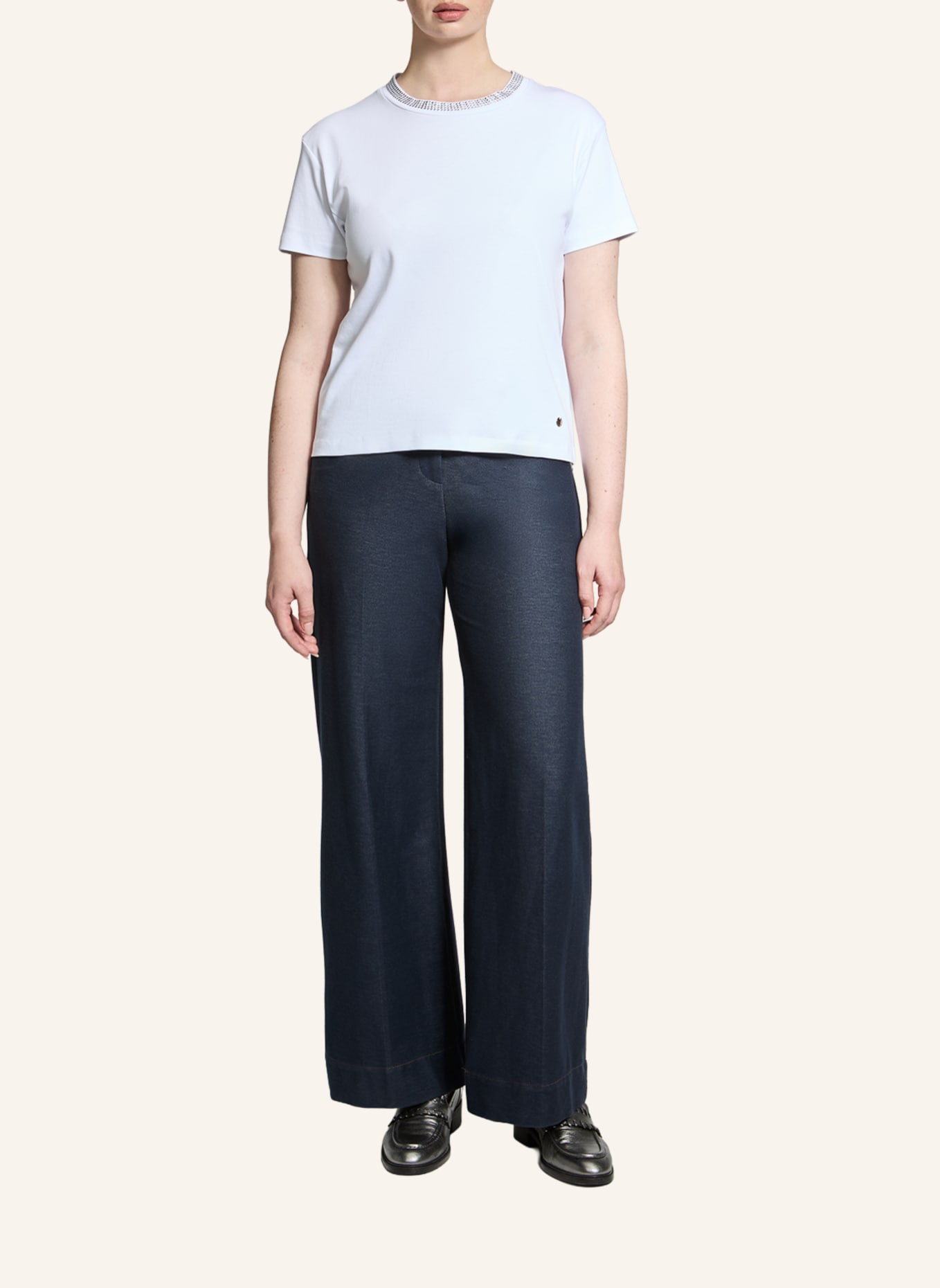 XANDRES T-Shirt FADELA: WEISS