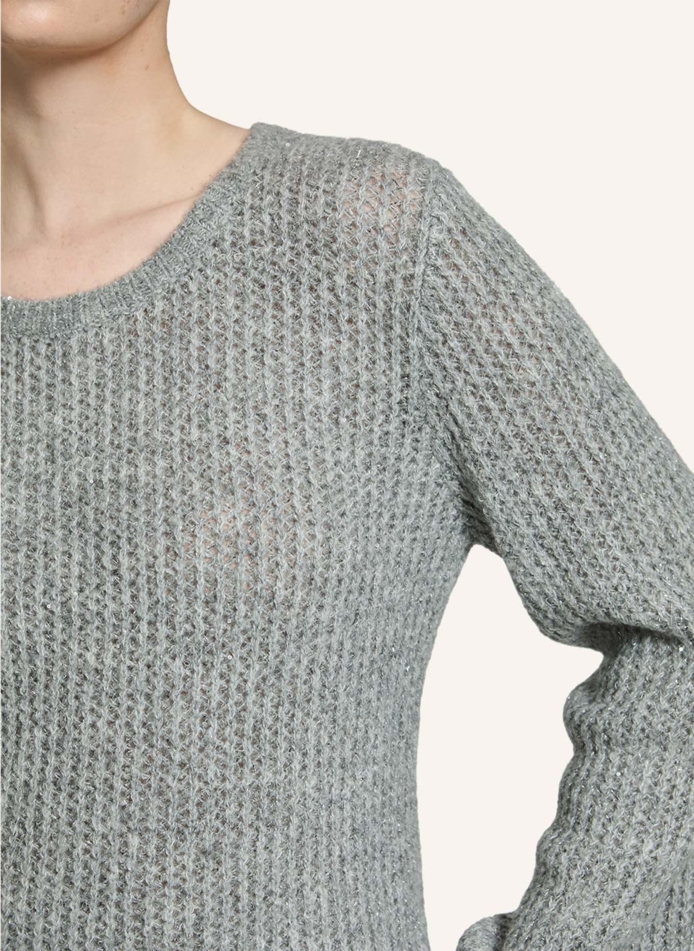 XANDRES Pullover AGATHA: GRAU