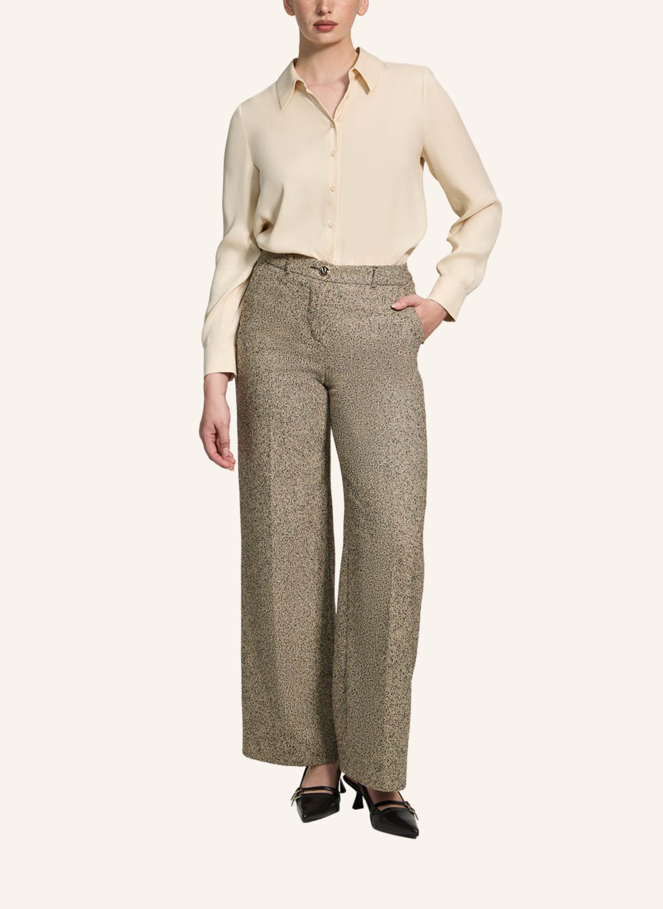 XANDRES Hosen PUNCH: BEIGE/ CREME