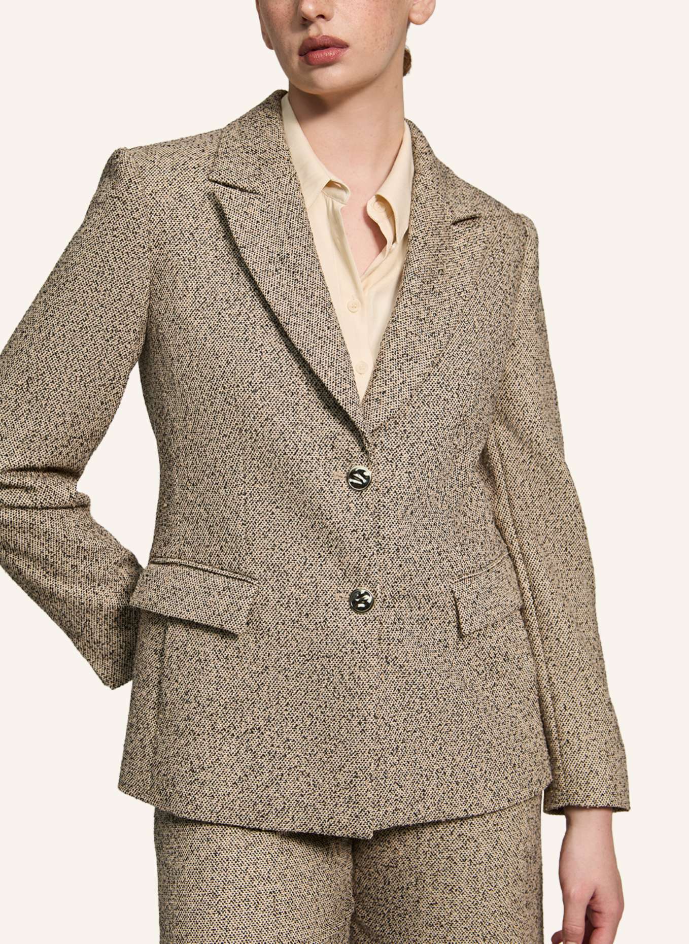 XANDRES Blazer BRIGETTAE: BEIGE/ CREME