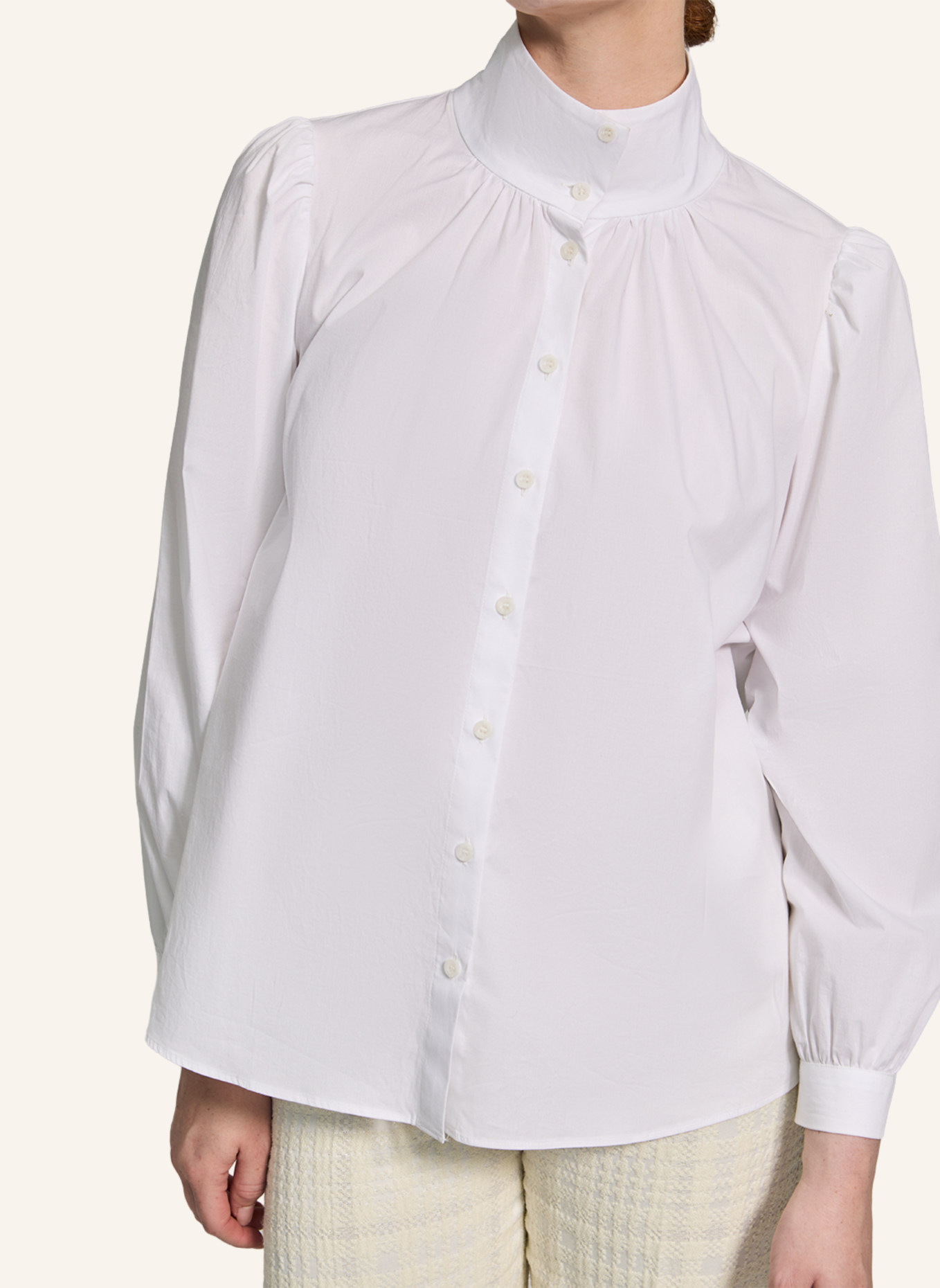 XANDRES Bluse HENRITE: WEISS