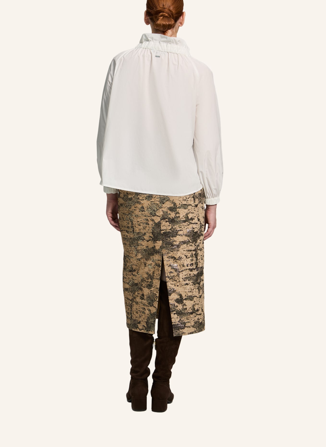 XANDRES Bluse HAMIDAS: WEISS