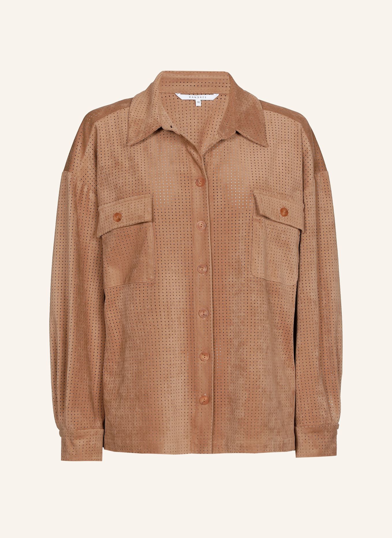 XANDRES Blusen & Hemden HENRIETTE: BEIGE