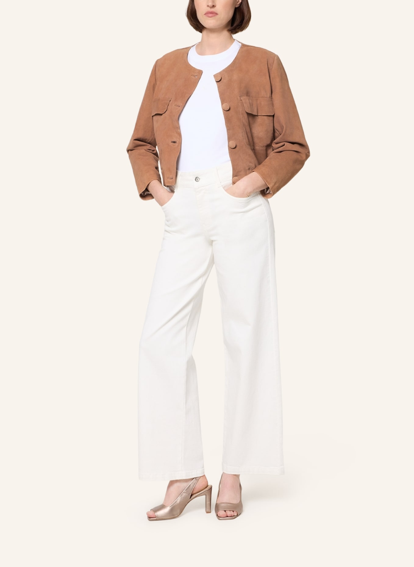 XANDRES Jacken LEEN: BEIGE