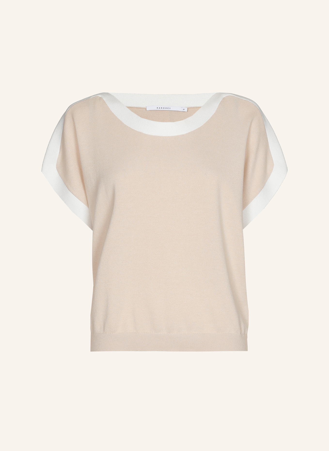 XANDRES Pullover AMADINE: BEIGE