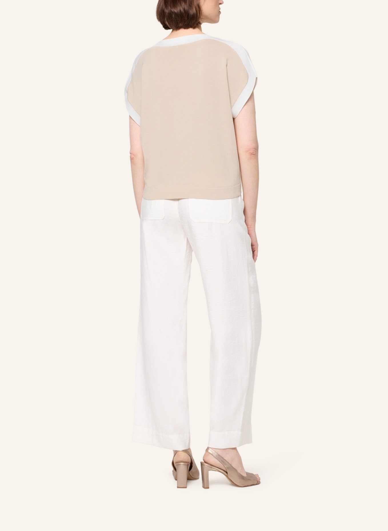 XANDRES Pullover AMADINE: BEIGE