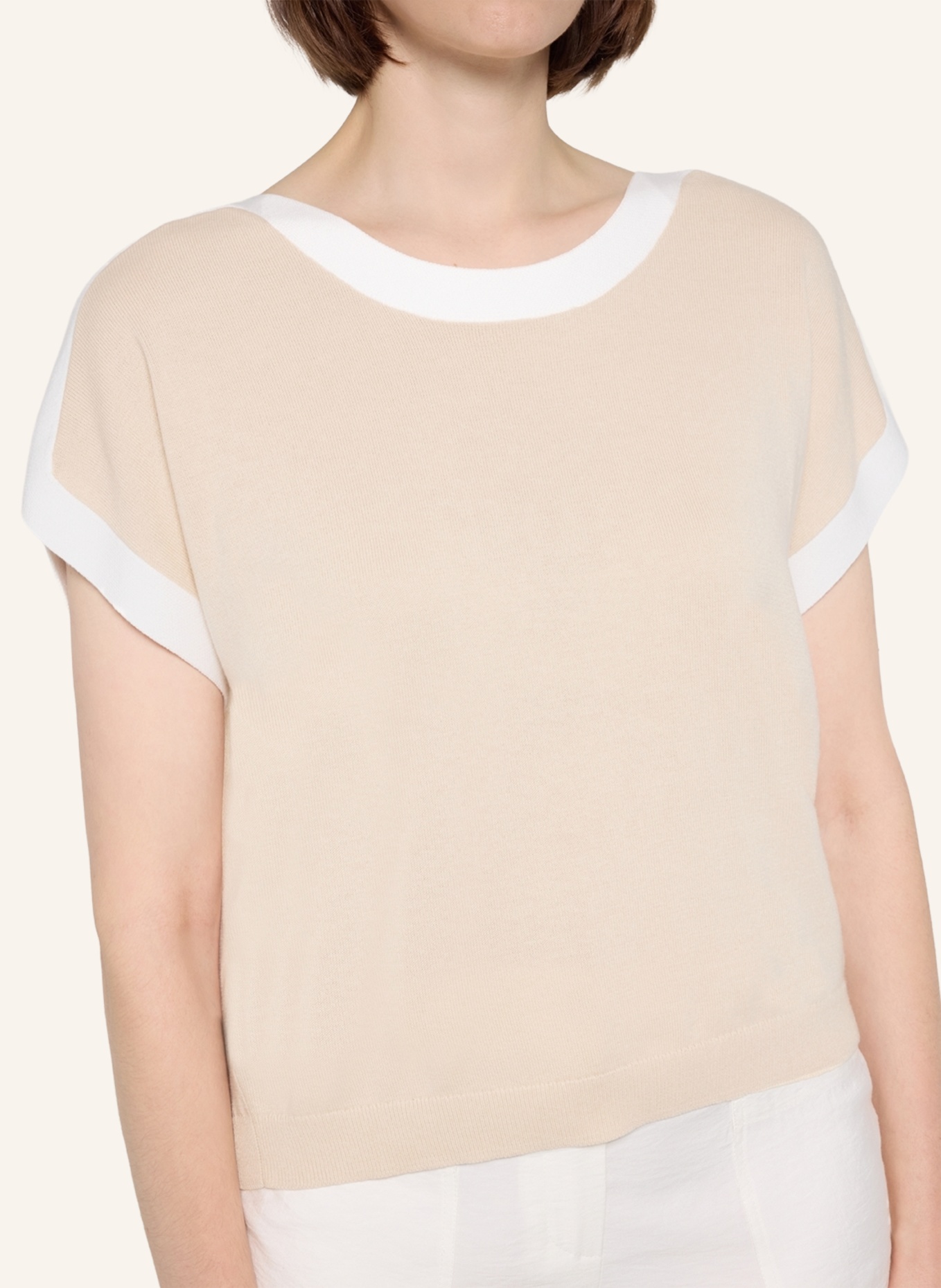 XANDRES Pullover AMADINE: BEIGE