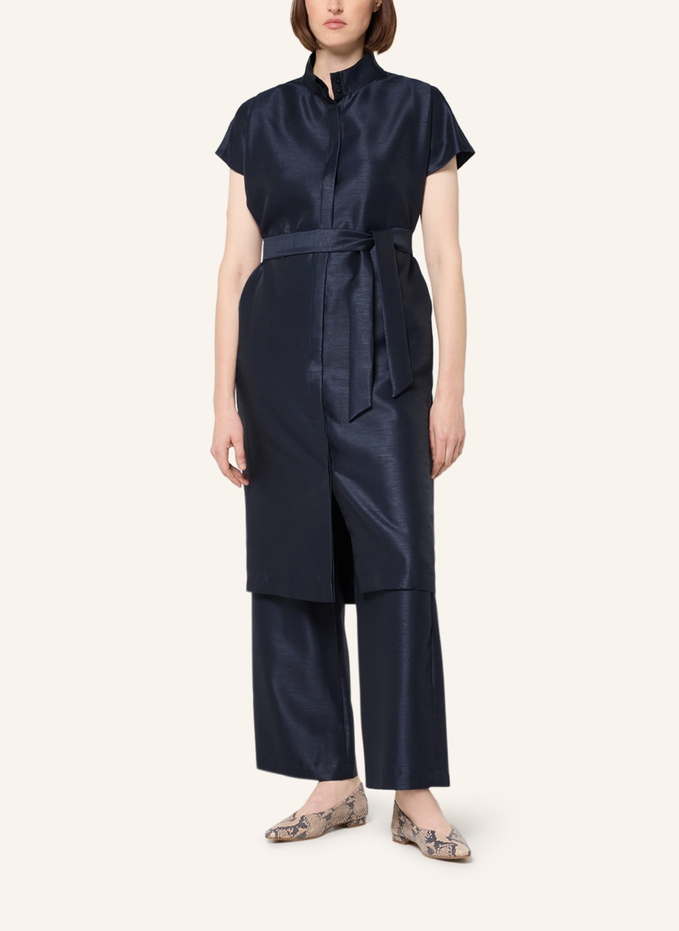 XANDRES Kleider KOJI: DUNKELBLAU/ BLAU