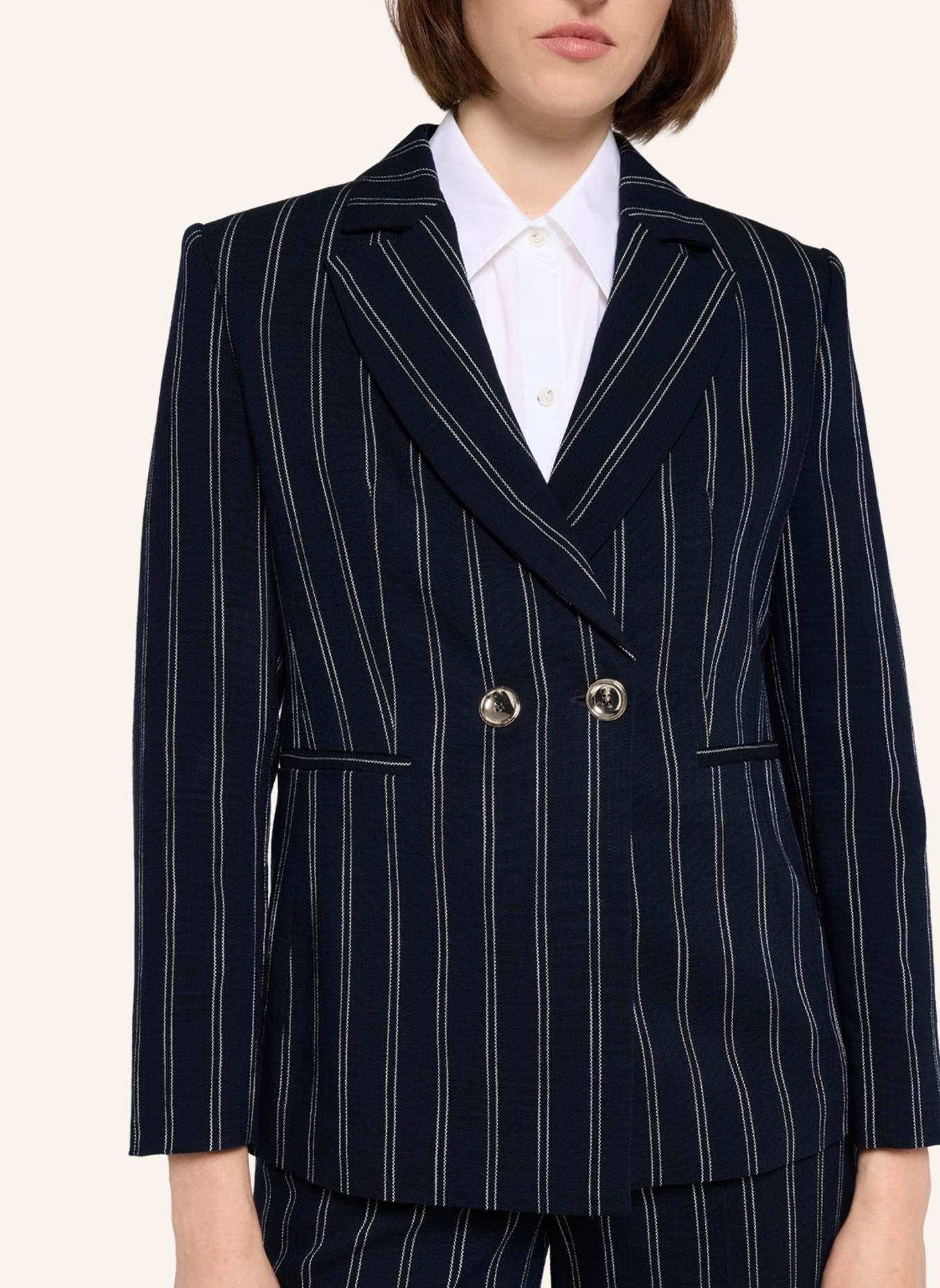 XANDRES Blazer BLISSO: DUNKELBLAU/ BLAU