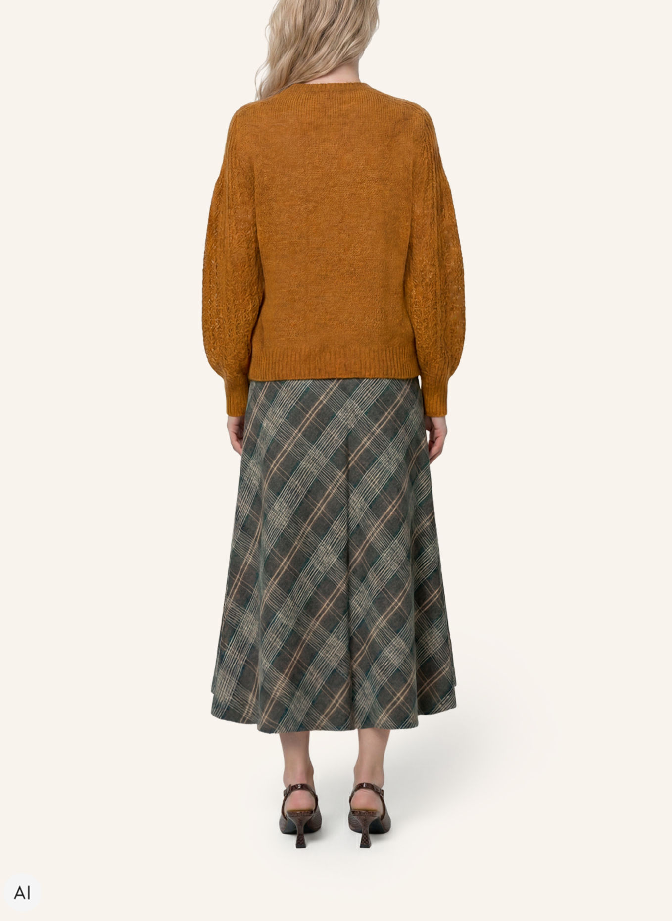 XANDRES Pullover BASILIA: GRÜN