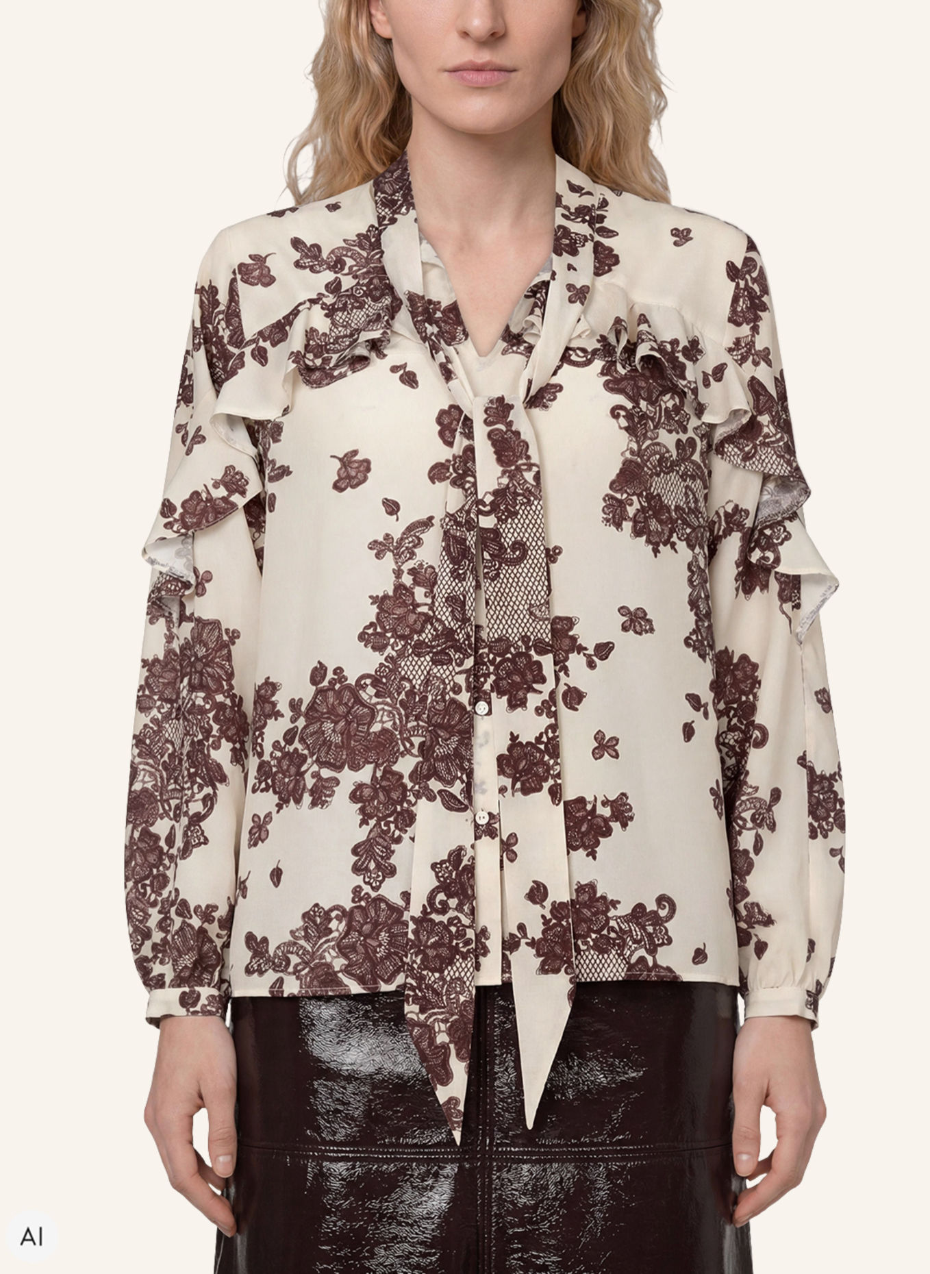 XANDRES Blusen & Hemden HONORE: WEISS