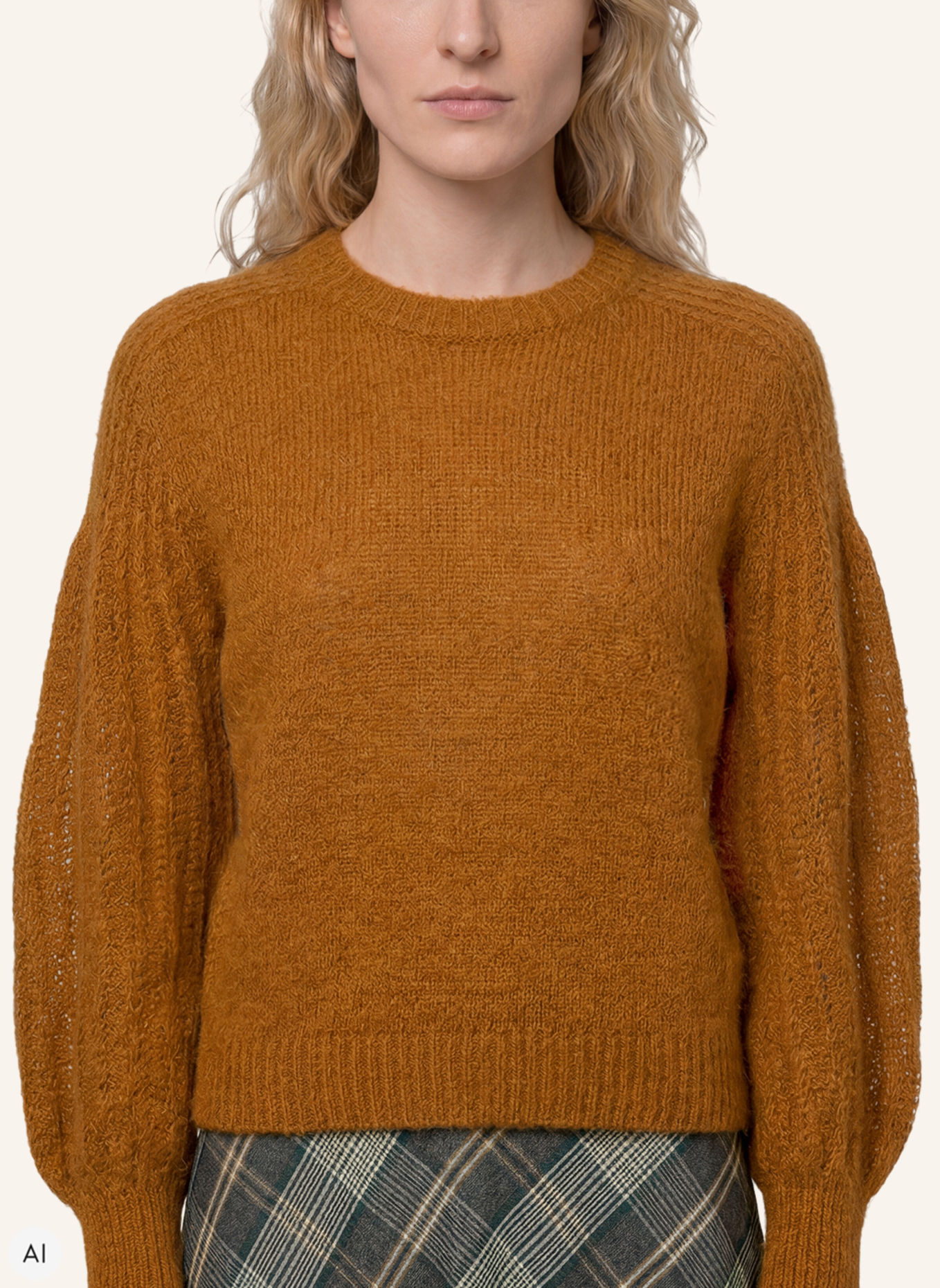 XANDRES Pullover BASILIA: GRÜN