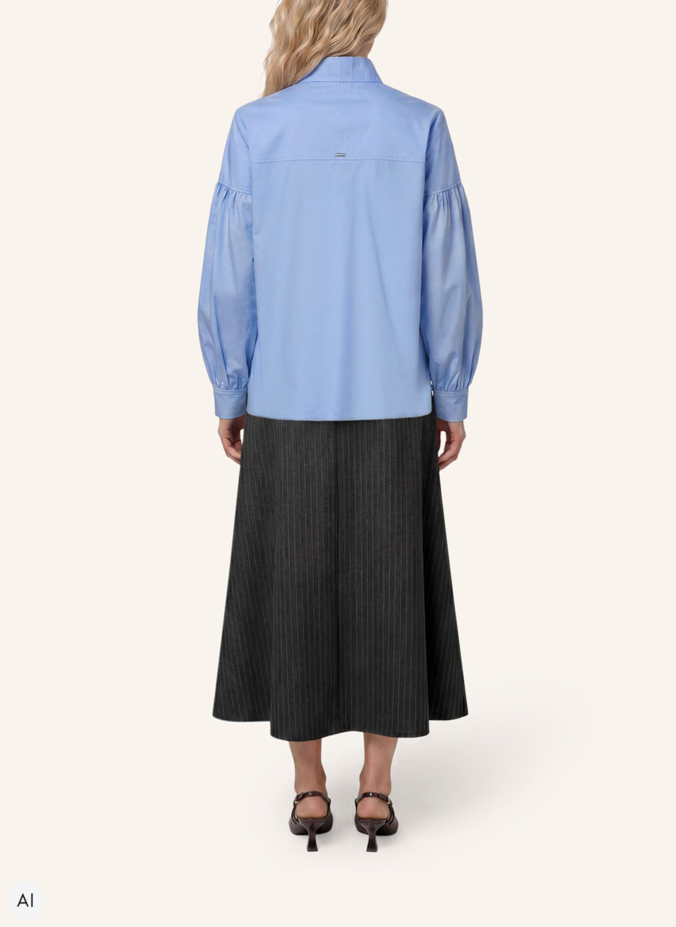 XANDRES Blusen & Hemden HERMINO: HELLBLAU