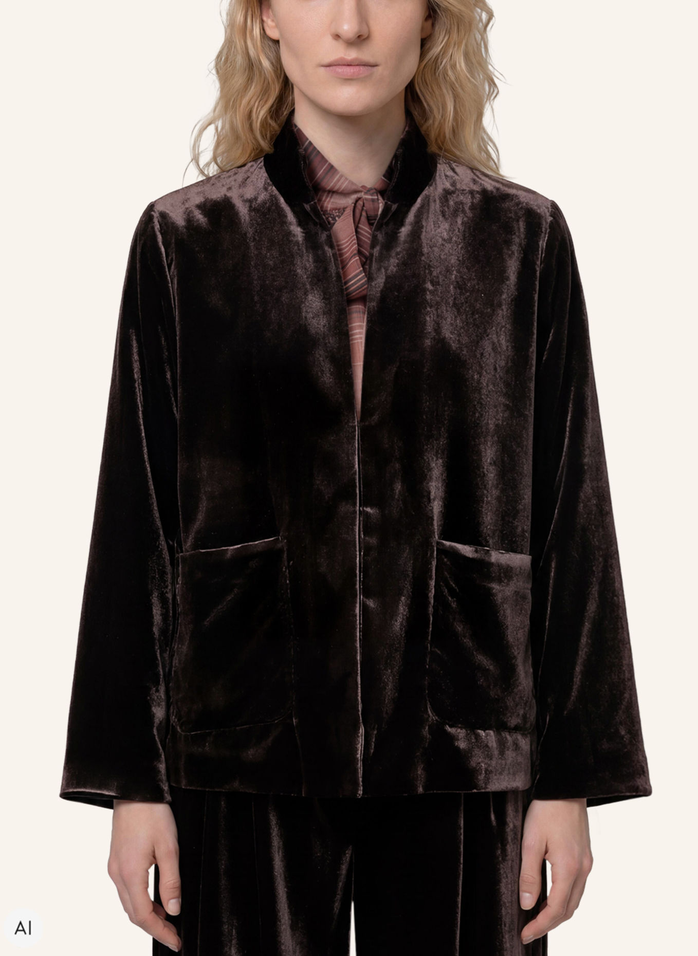 XANDRES Blazer BABOUSCH: BRAUN