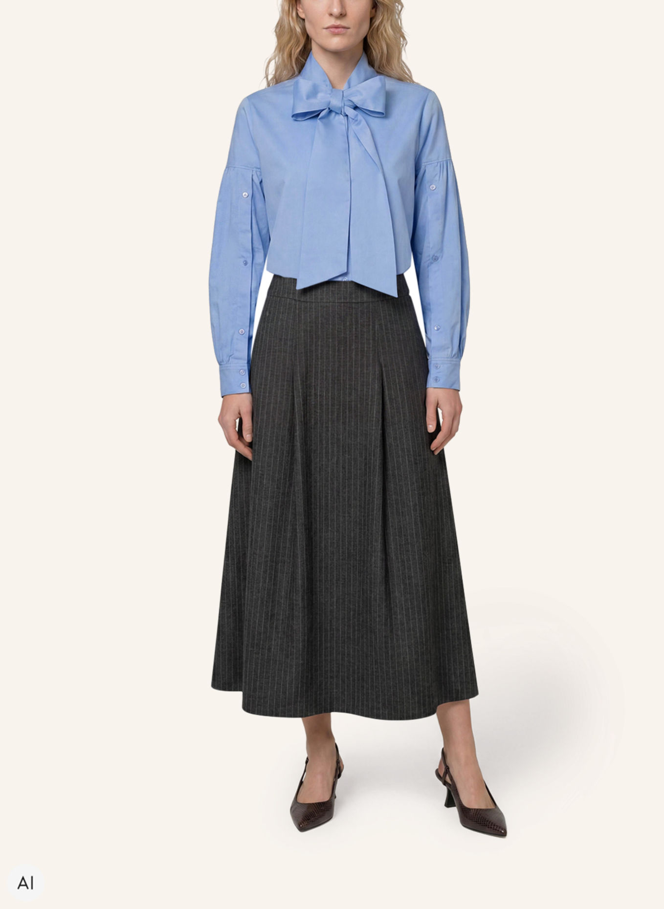 XANDRES Blusen & Hemden HERMINO: HELLBLAU