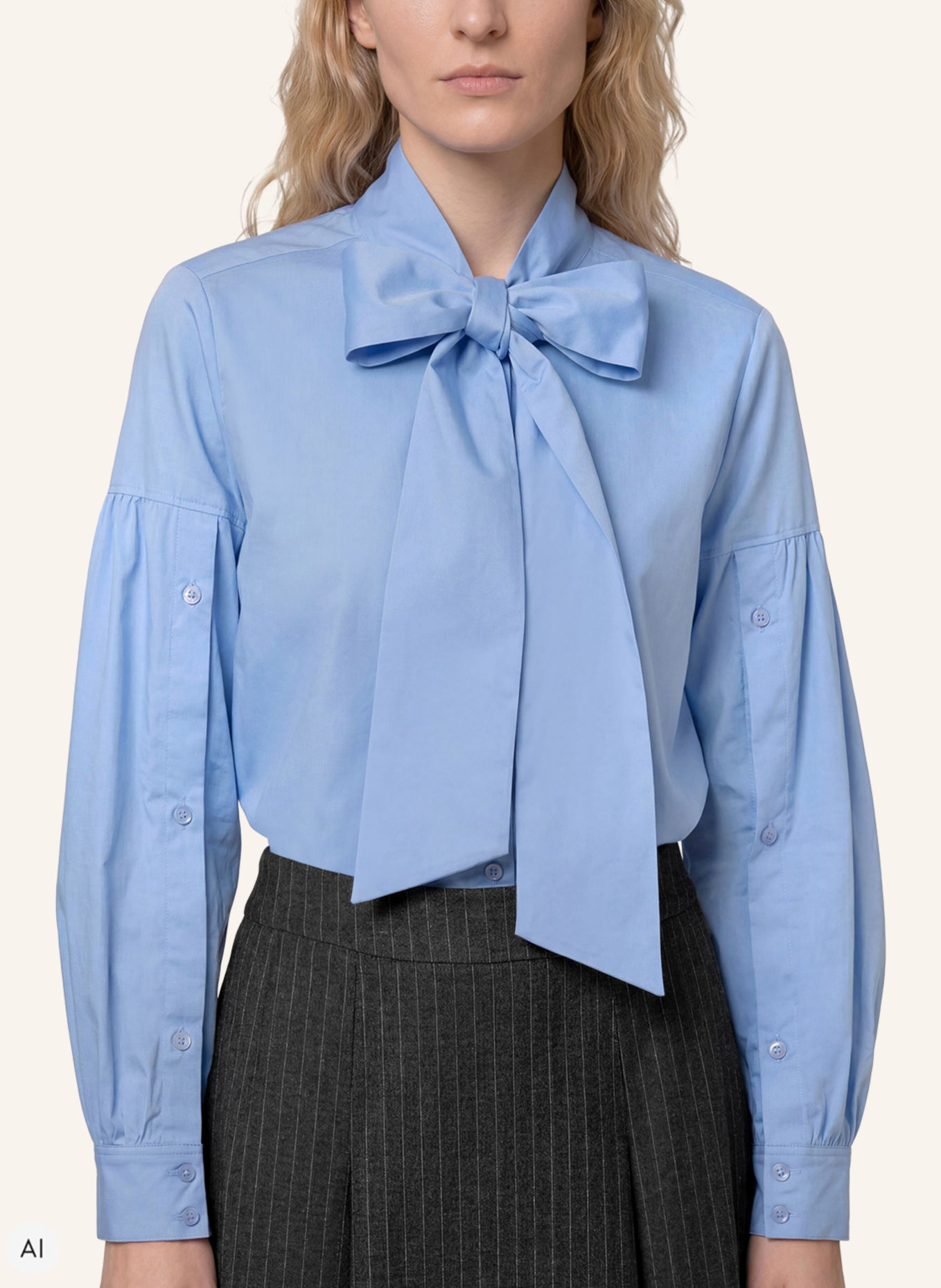 XANDRES Blusen & Hemden HERMINO: HELLBLAU