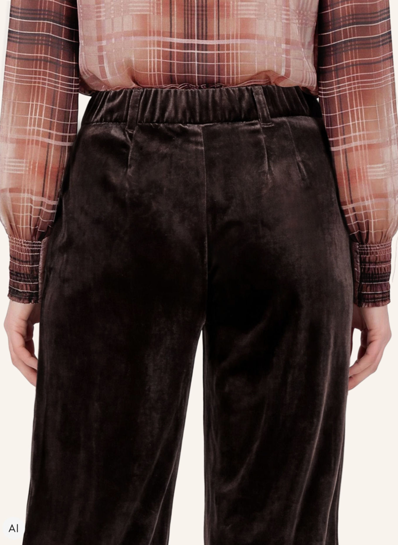 XANDRES Hosen PHIA: BRAUN