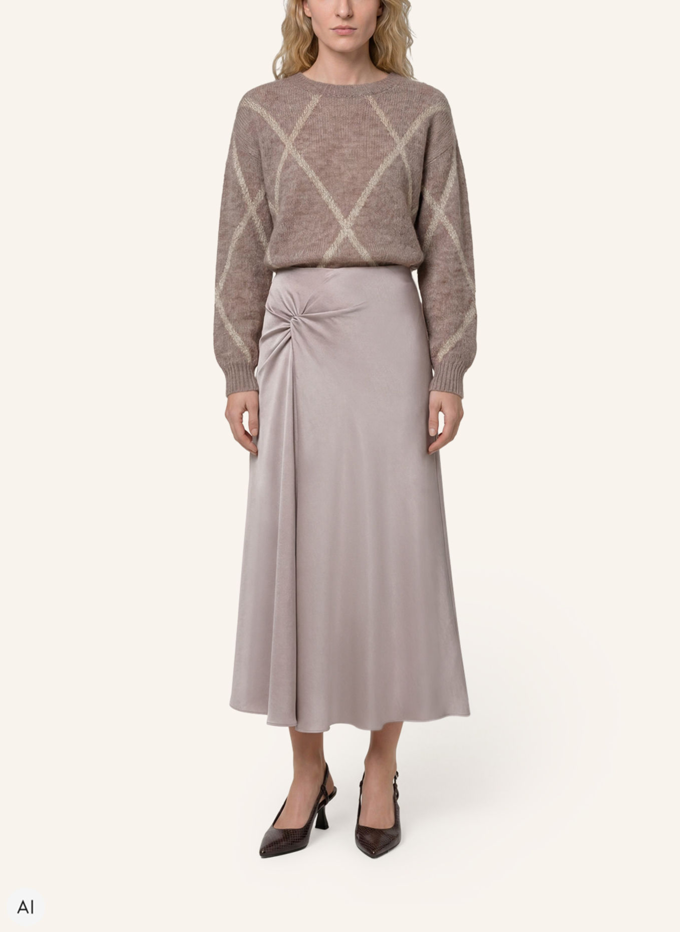 XANDRES Röcke ROKIA: BEIGE