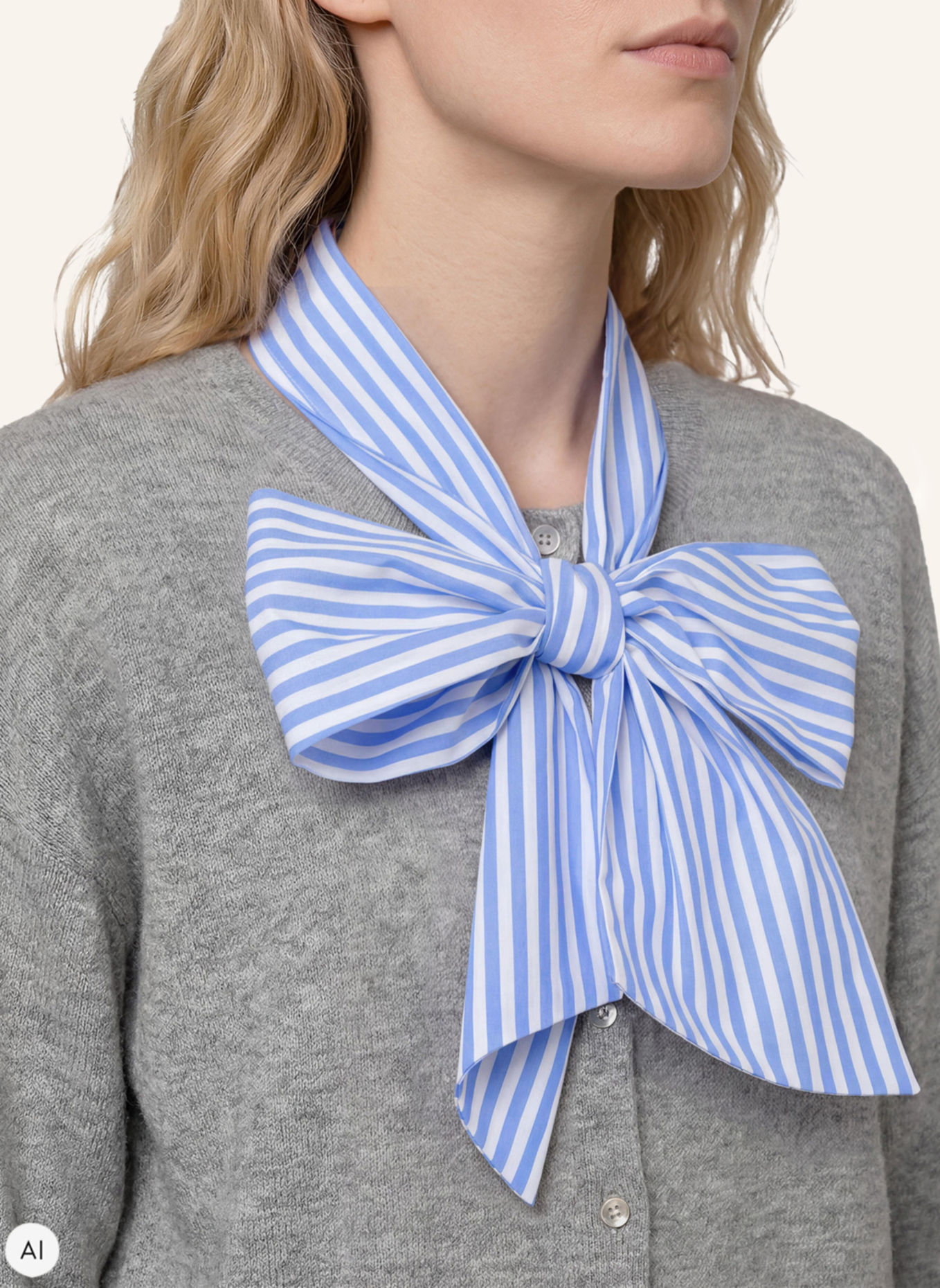 XANDRES Strickjacken ALIANNE: GRAU