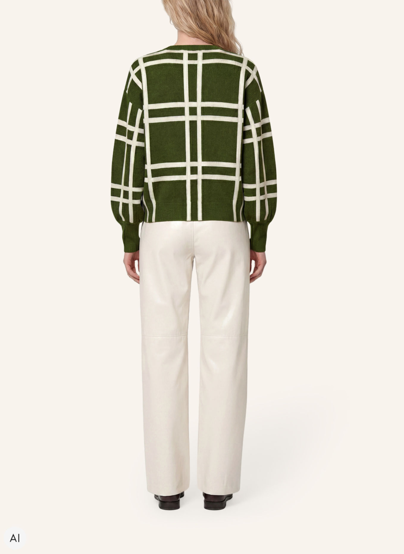 XANDRES Pullover SARA: GRÜN
