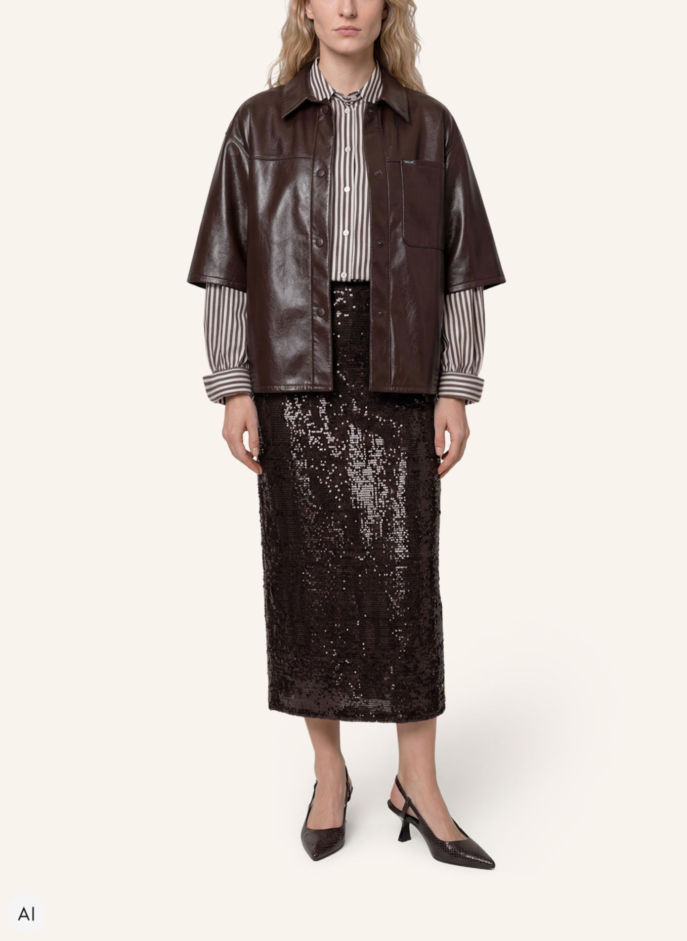 XANDRES Blusen & Hemden HORRIS: BRAUN