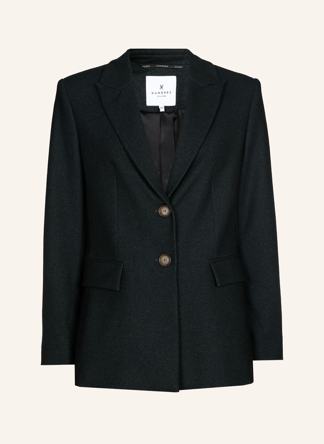 XANDRES Blazer BERNYTA: DUNKELGRÜN