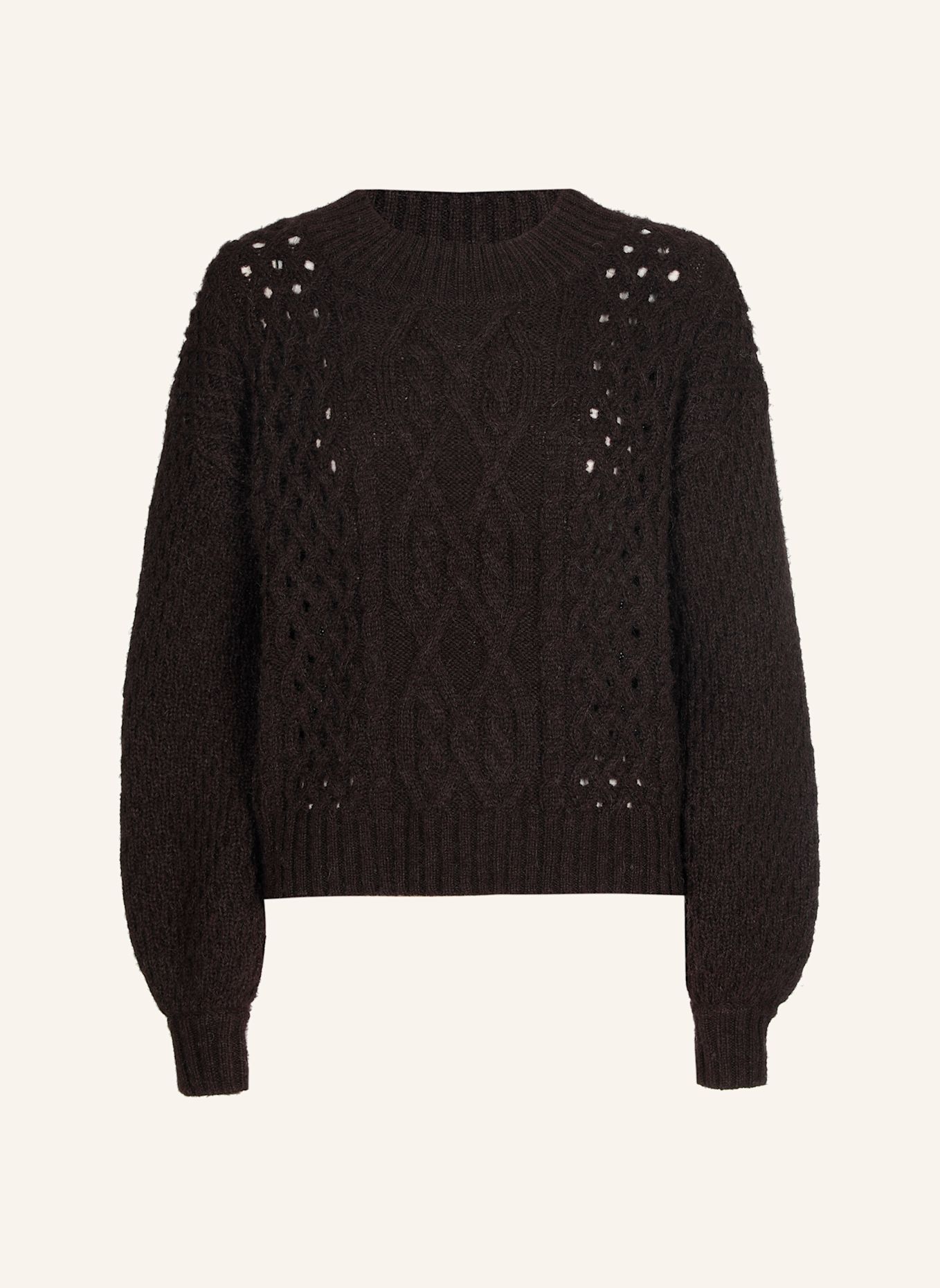 XANDRES Pullover ANEMOON: BRAUN