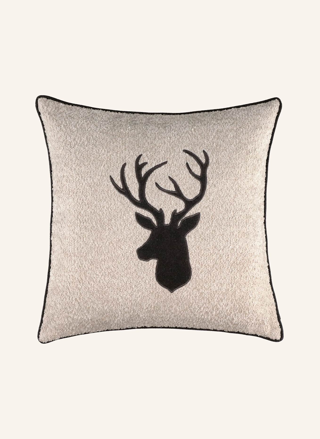 SPORTALM Zierkissenhülle BOUCLÈ DEER: CAMEL