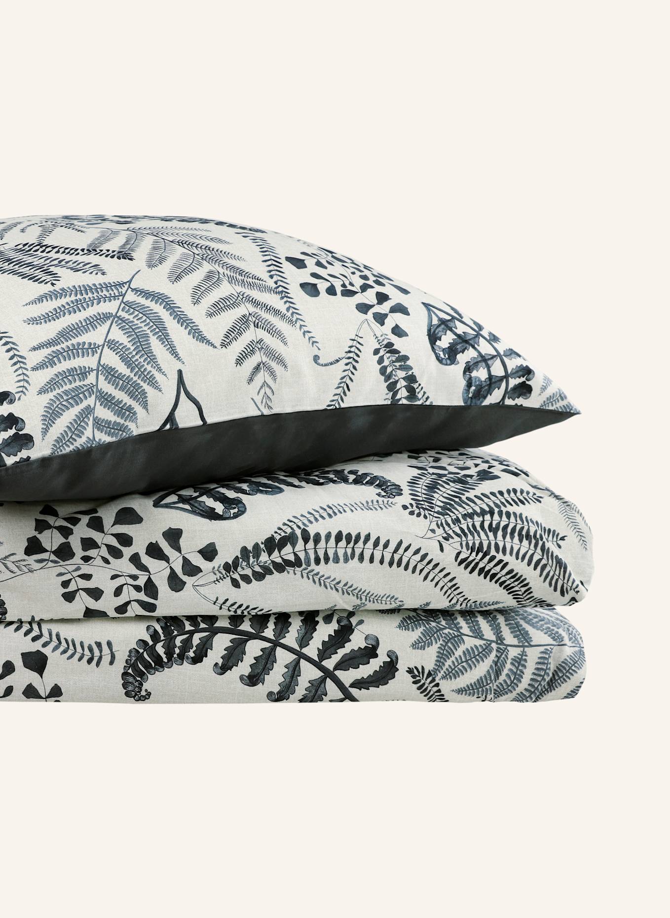 SCHÖNER WOHNEN KOLLEKTION Percal Bettwäsche VIVA: DUNKELGRAU