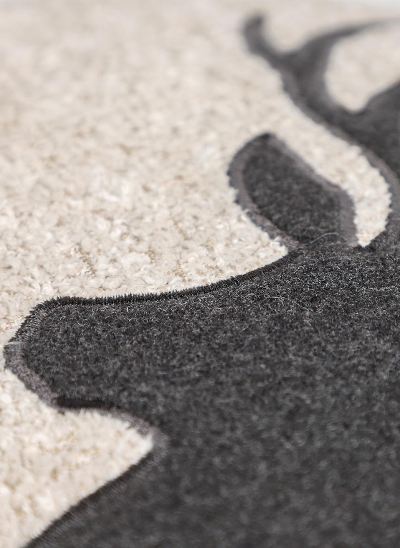 SPORTALM Zierkissenhülle BOUCLÈ DEER: CAMEL