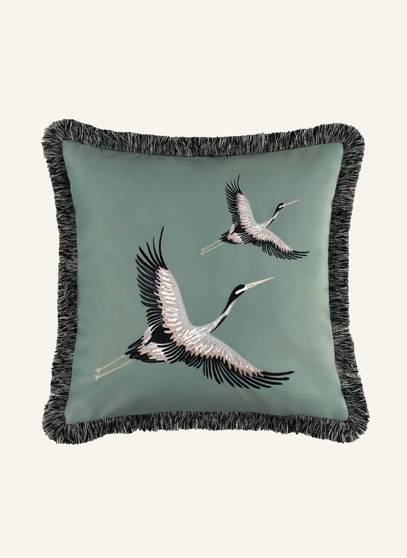 SCHÖNER WOHNEN KOLLEKTION Zierkissenhülle TRAIL: GRÜN