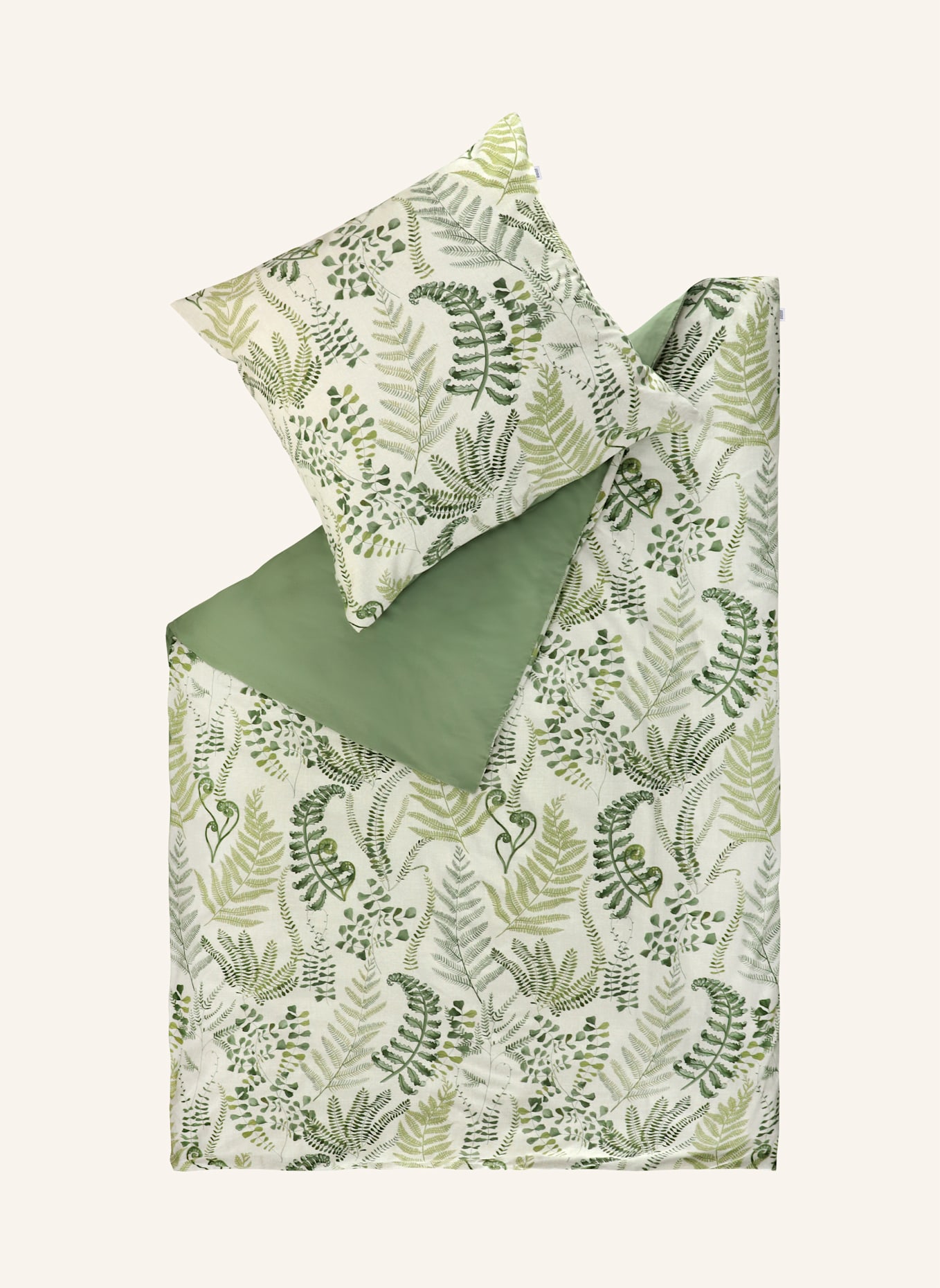 SCHÖNER WOHNEN KOLLEKTION Percal Bettwäsche VIVA: GRÜN
