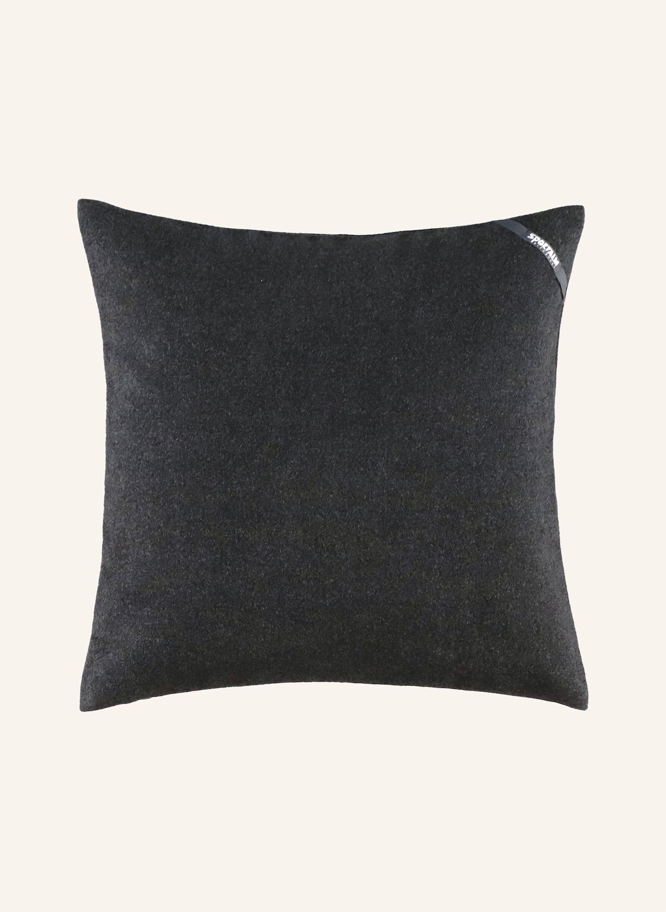 SPORTALM Zierkissenhülle BOUCLÈ KITZ: DUNKELGRAU