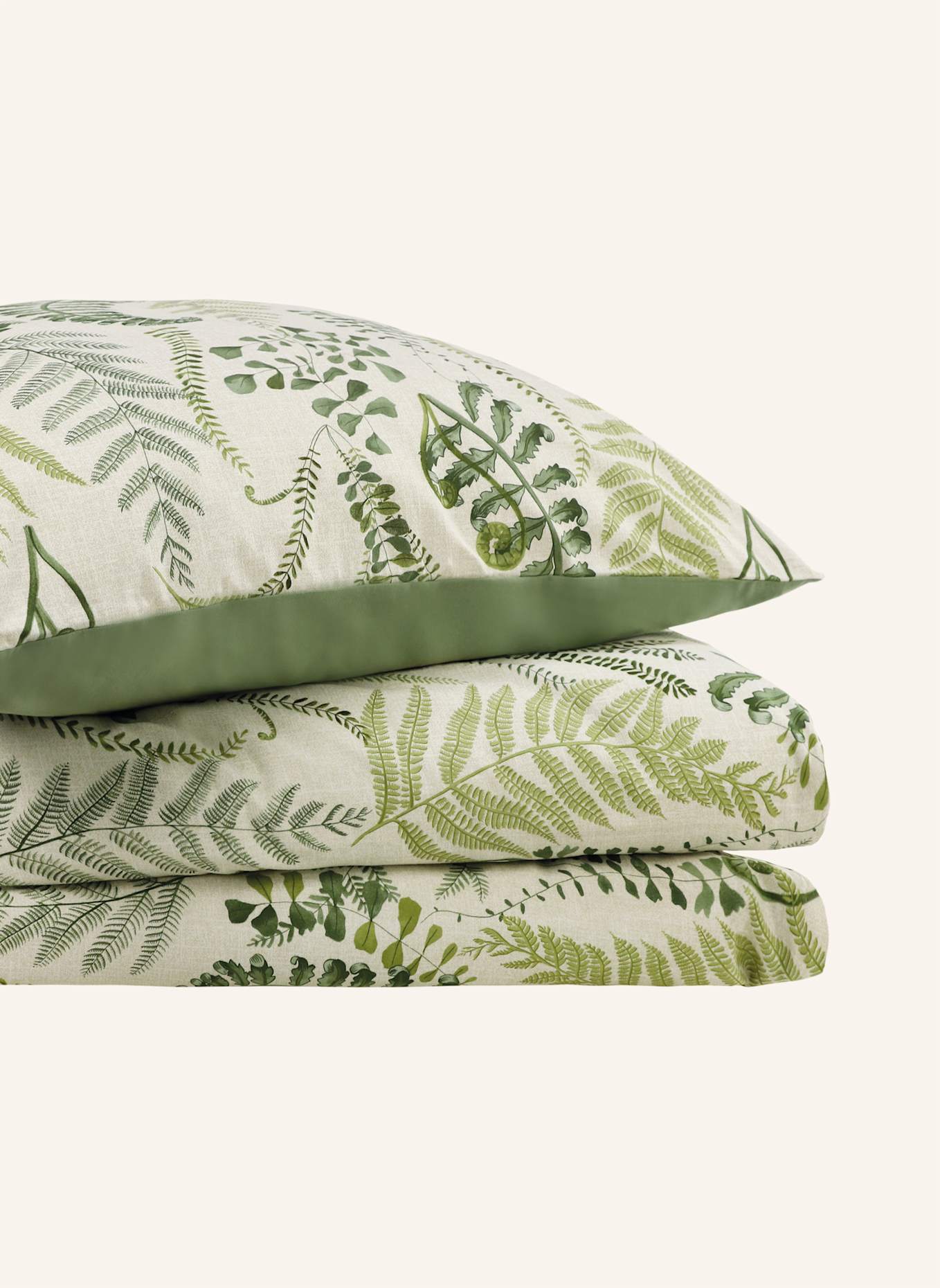 SCHÖNER WOHNEN KOLLEKTION Percal Bettwäsche VIVA: GRÜN