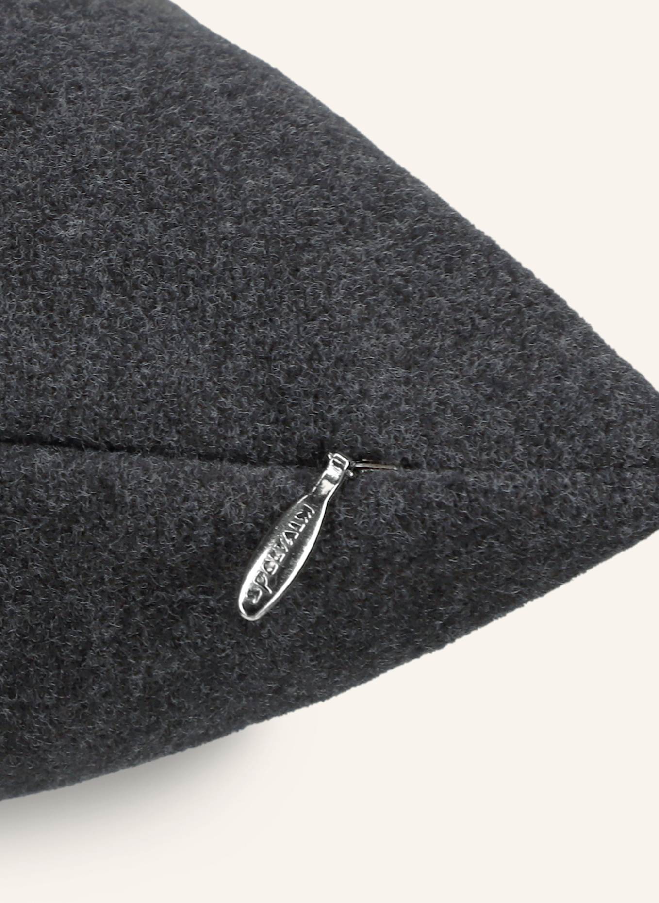 SPORTALM Zierkissenhülle BOUCLÈ KITZ: DUNKELGRAU