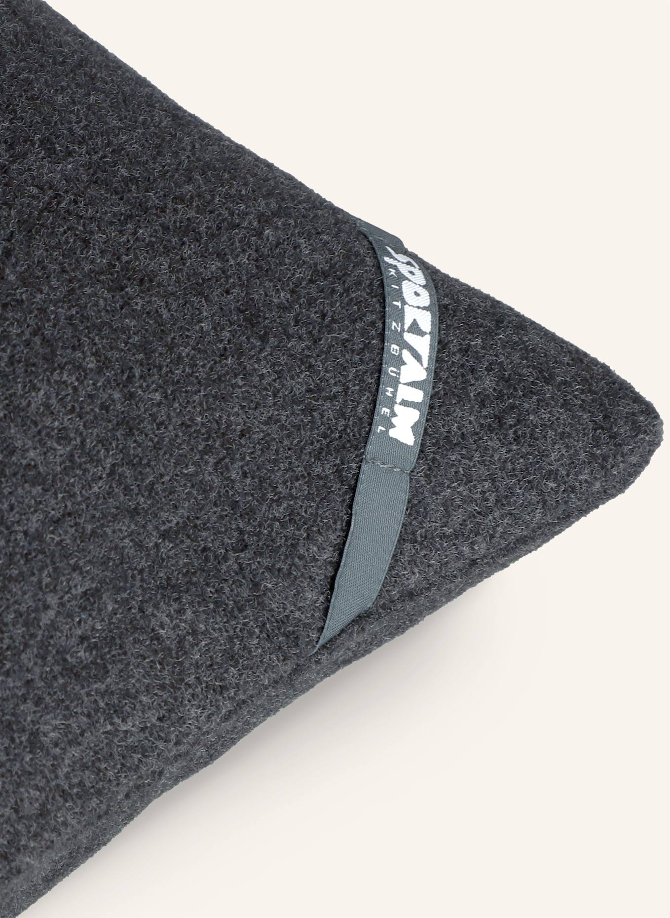 SPORTALM Zierkissenhülle BOUCLÈ KITZ: DUNKELGRAU