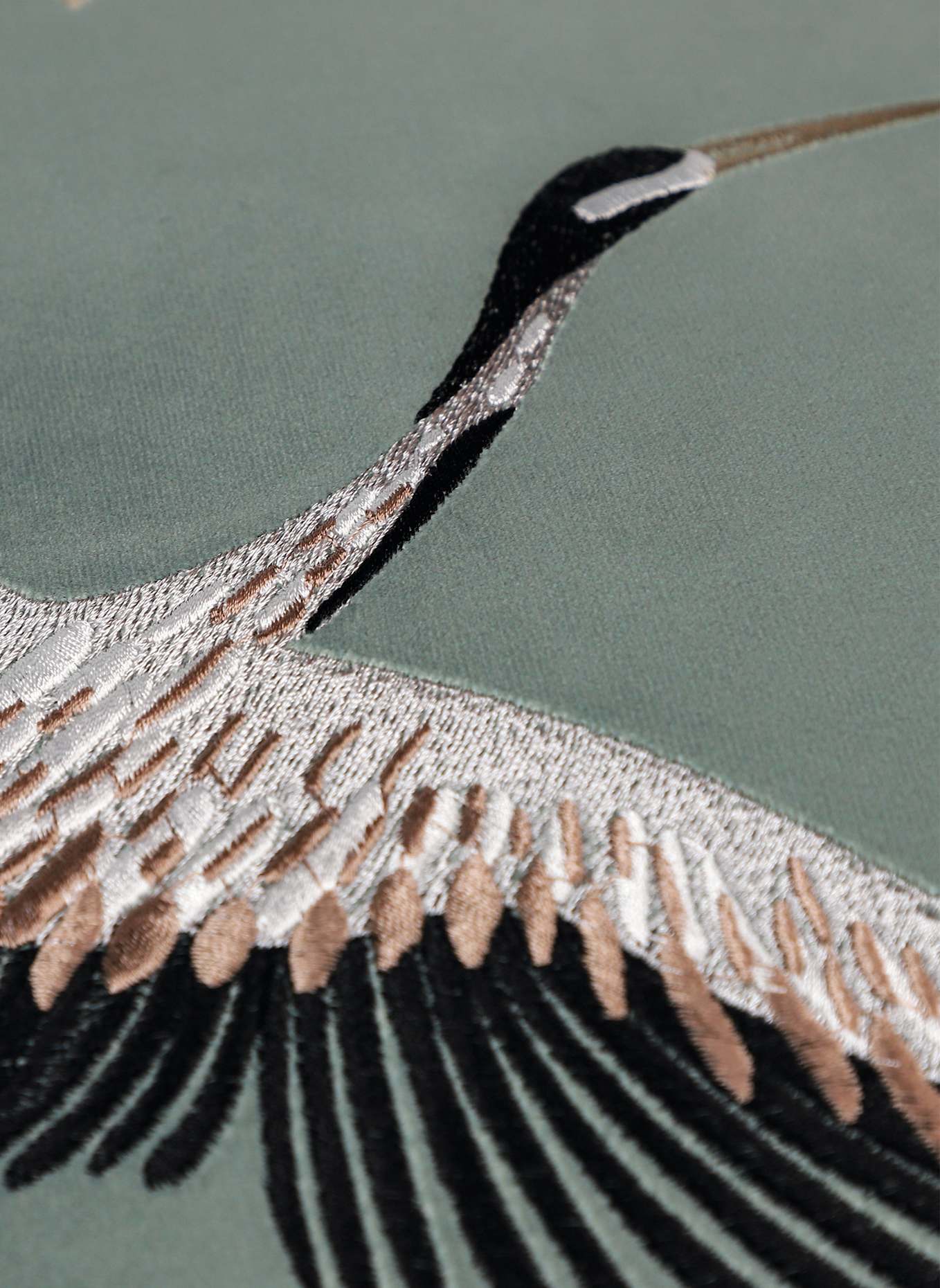 SCHÖNER WOHNEN KOLLEKTION Zierkissenhülle TRAIL: GRÜN