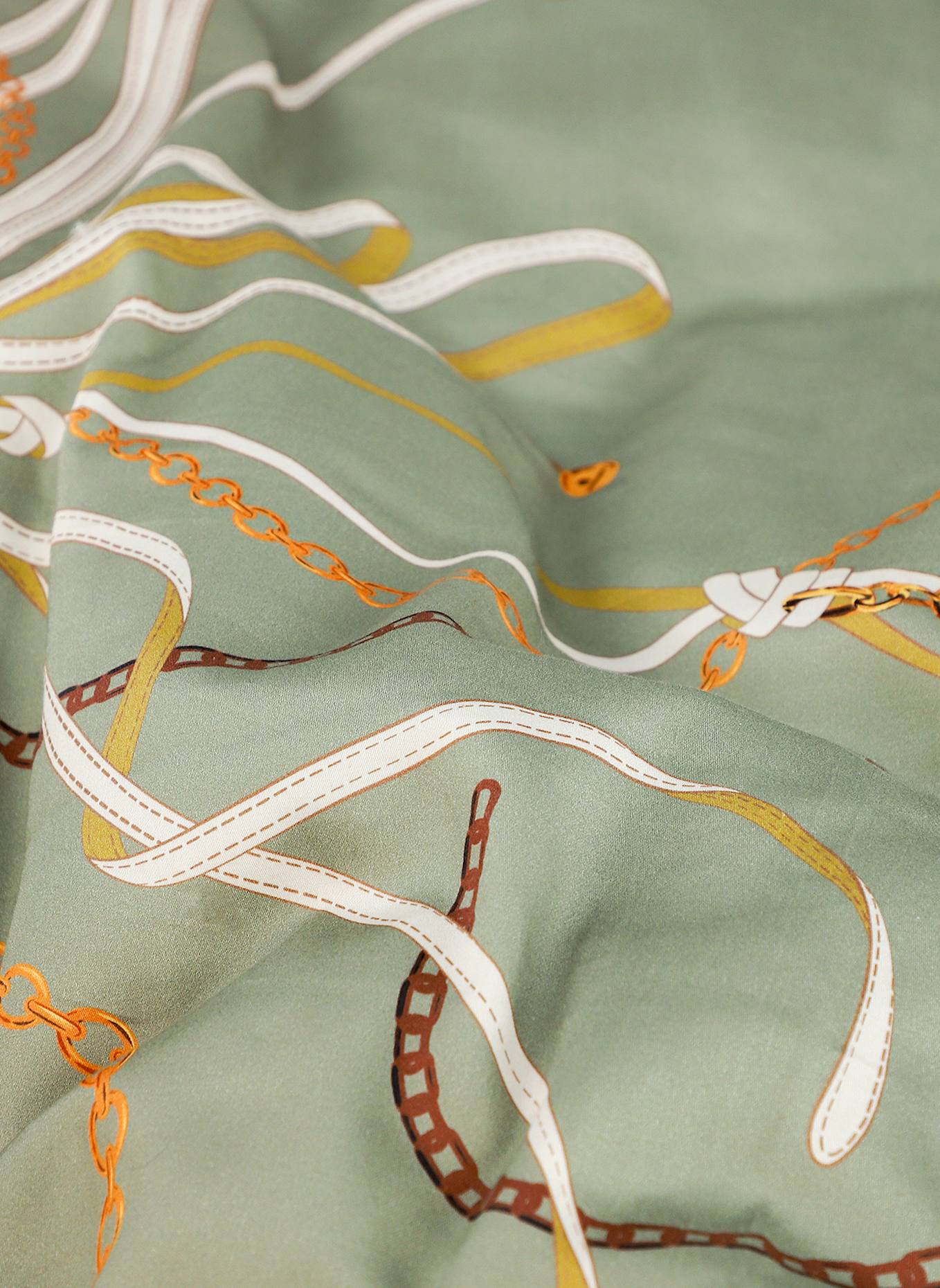 AIGNER Satin Bettwäsche DEBBIE: GRÜN