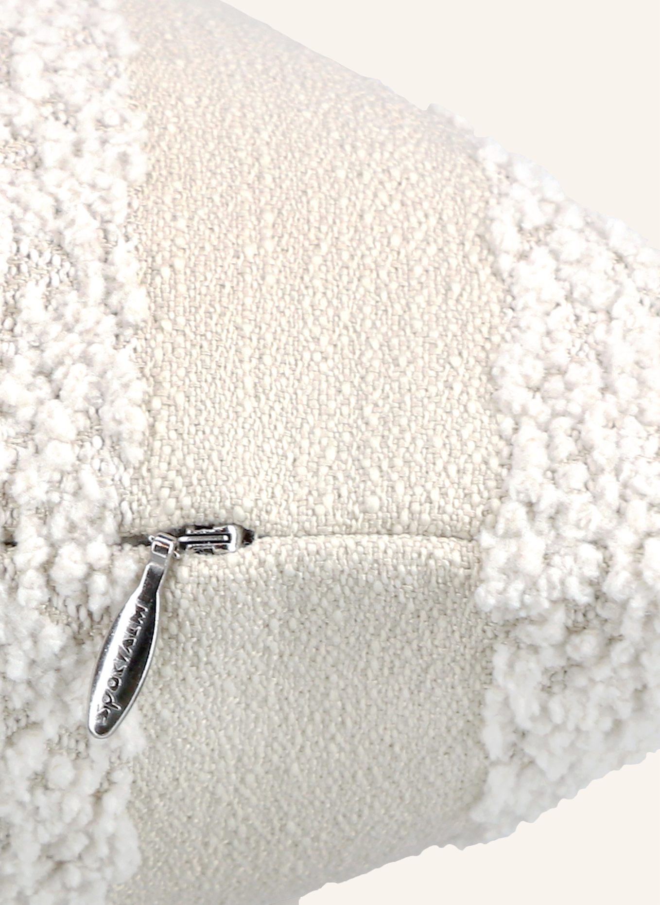 SPORTALM Zierkissenhülle SOFT STRIPE: CAMEL