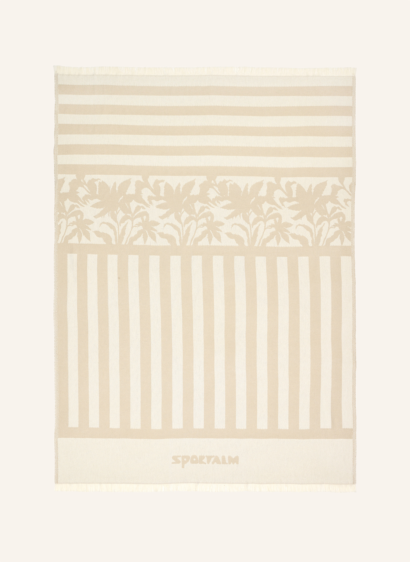 SPORTALM Decke MARITIME: BEIGE