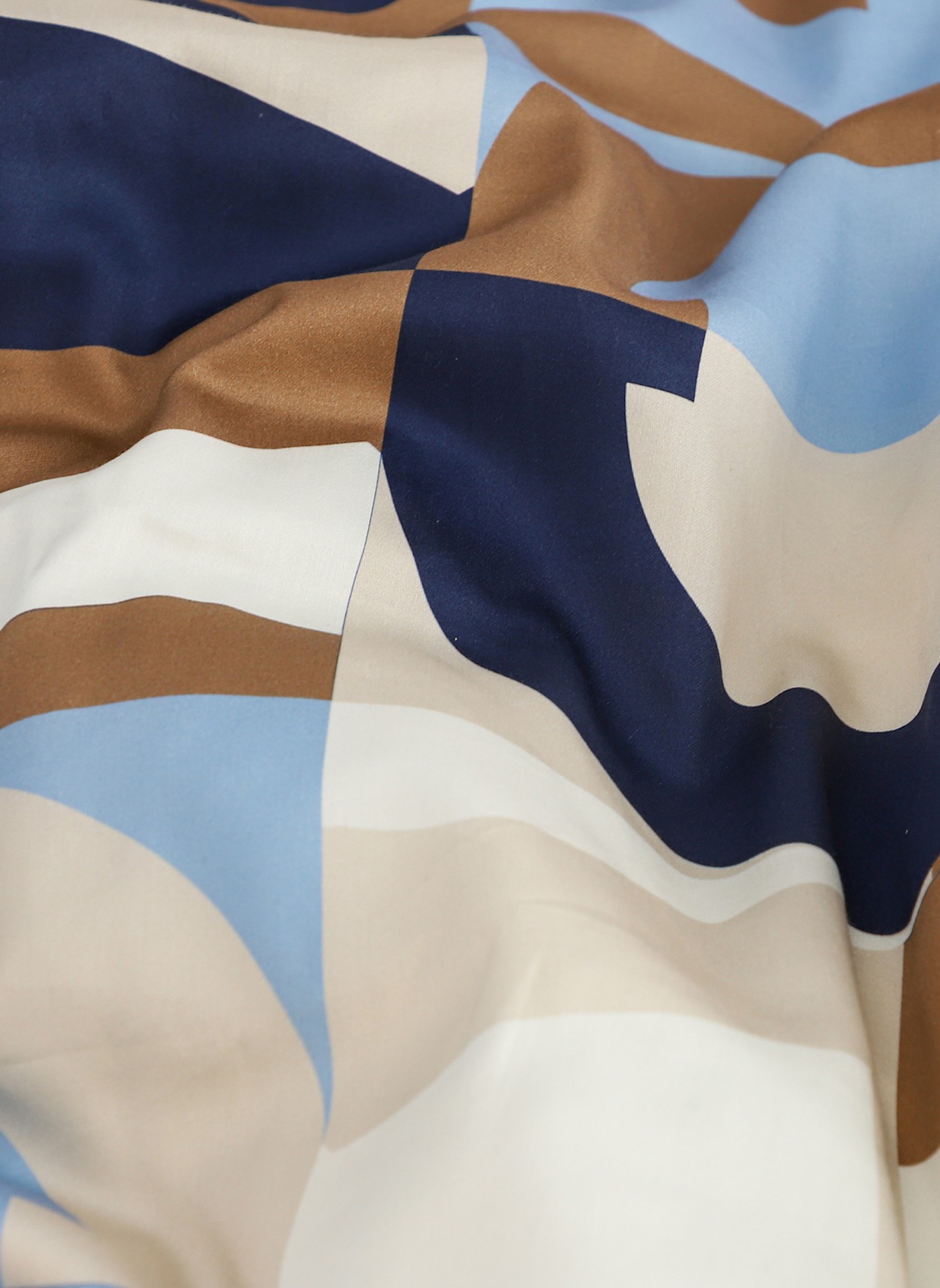 AIGNER Satin Bettwäsche DORA: BLAU