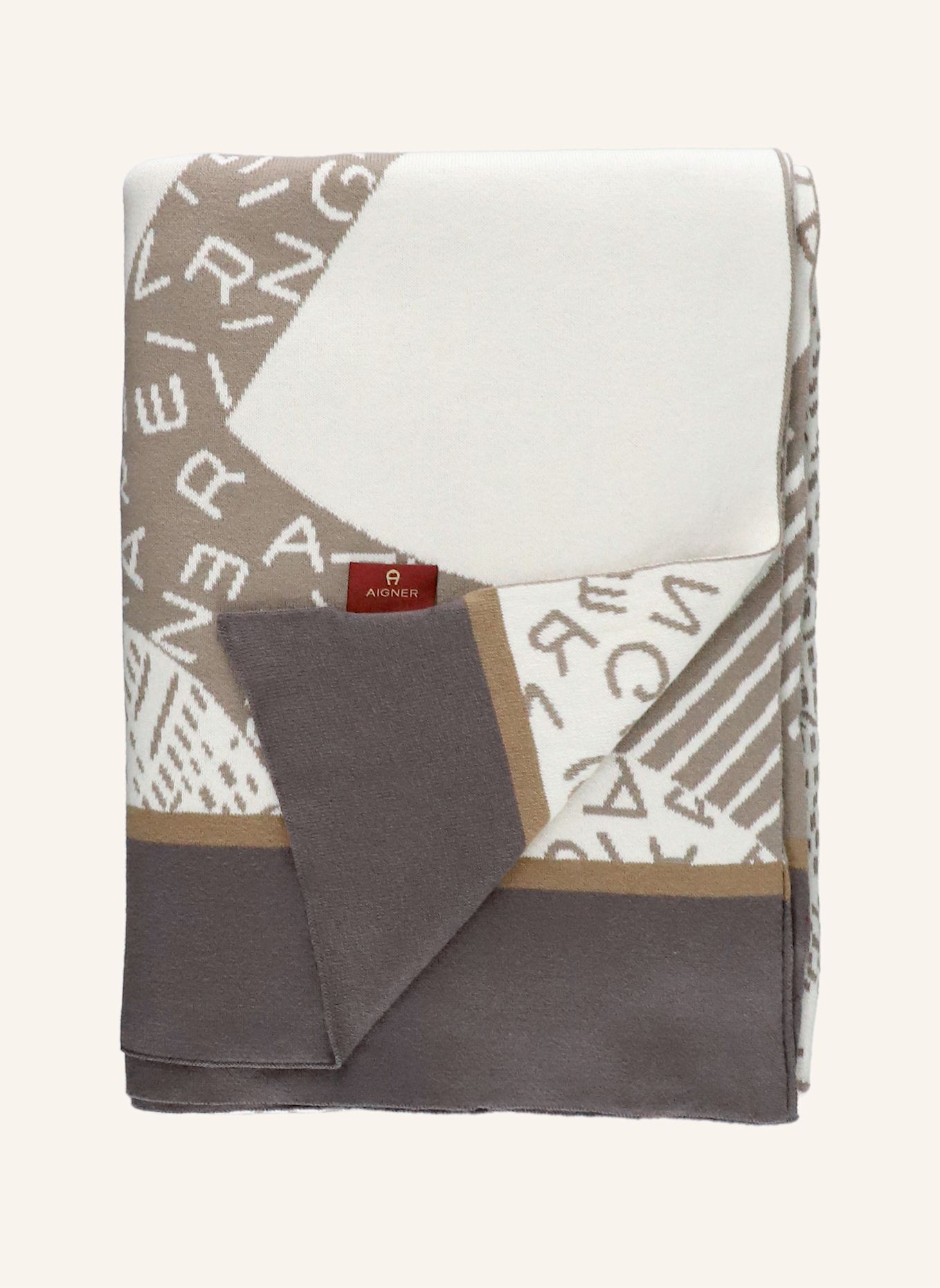 AIGNER Wohndecke DENA: BEIGE