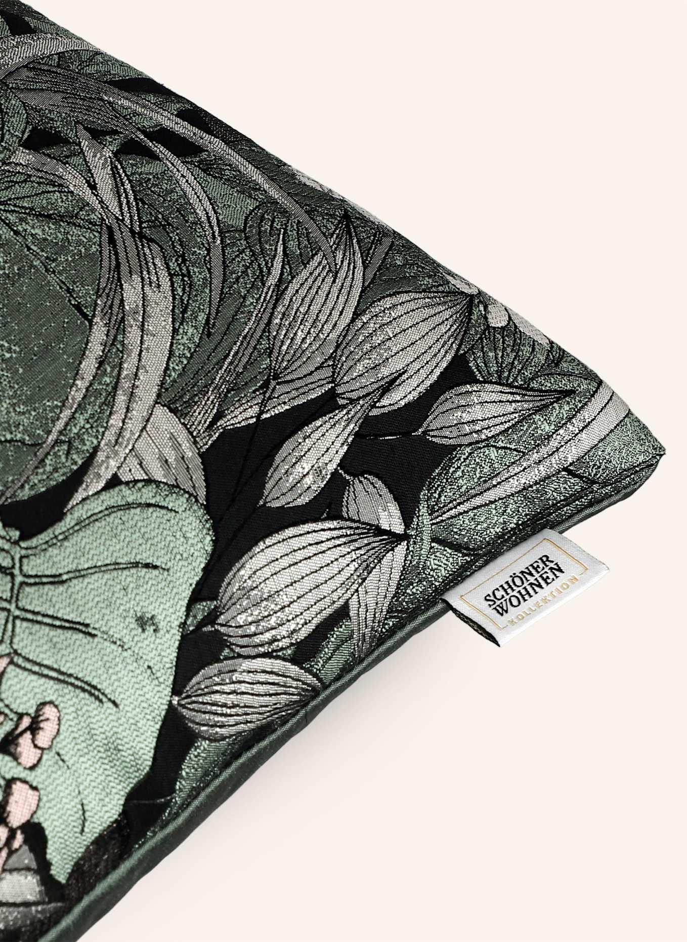 SCHÖNER WOHNEN KOLLEKTION Zierkissenhülle TOUCAN: GRÜN