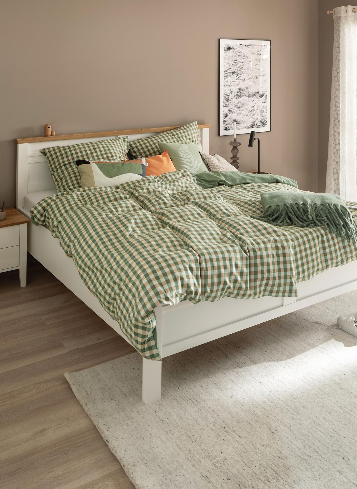 SCHÖNER WOHNEN KOLLEKTION Percal Bettwäsche VICHY: GRÜN