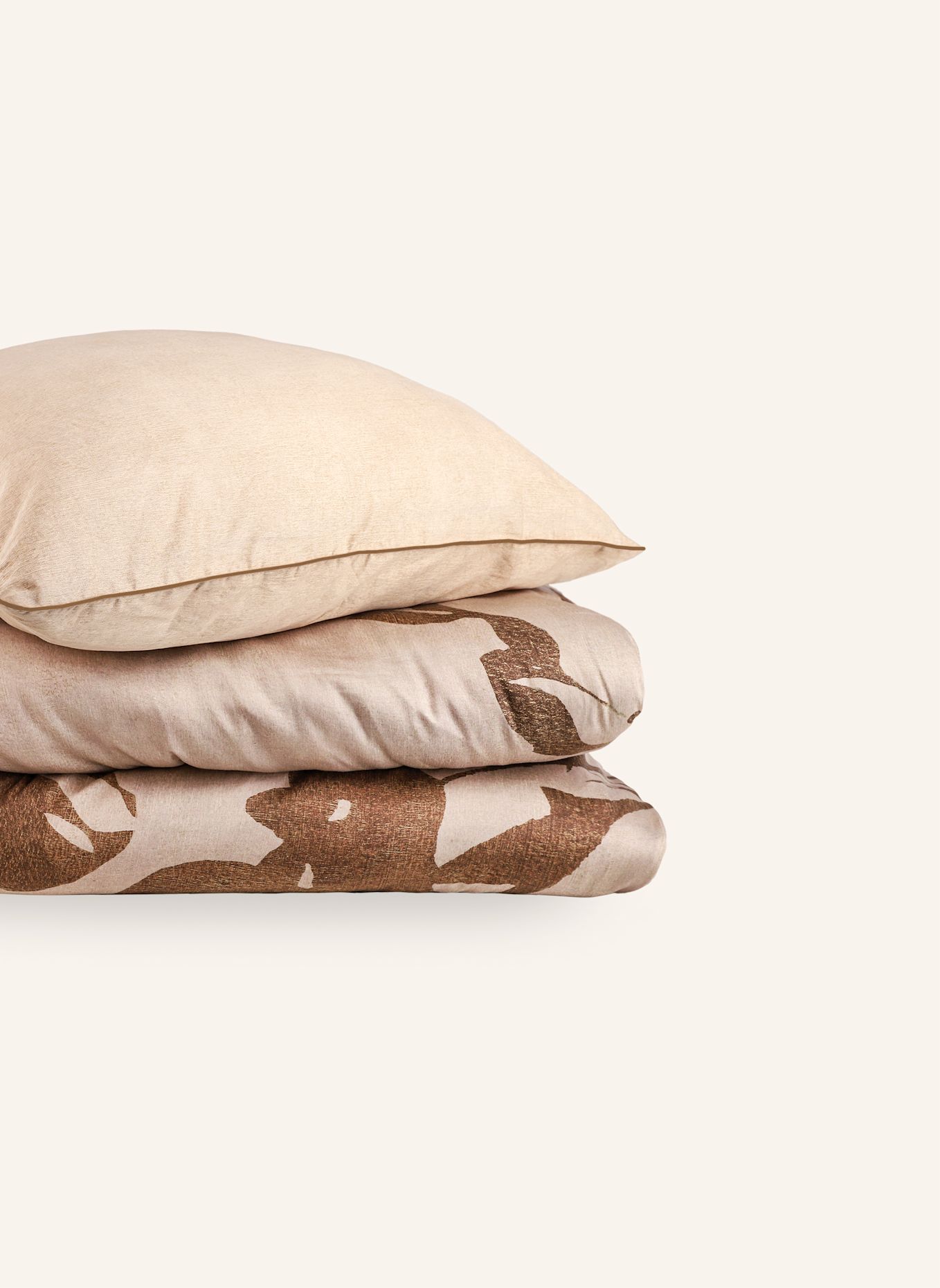 SCHÖNER WOHNEN KOLLEKTION Satijn dekbedovertrekken & hoeslakens PASSION: BEIGE
