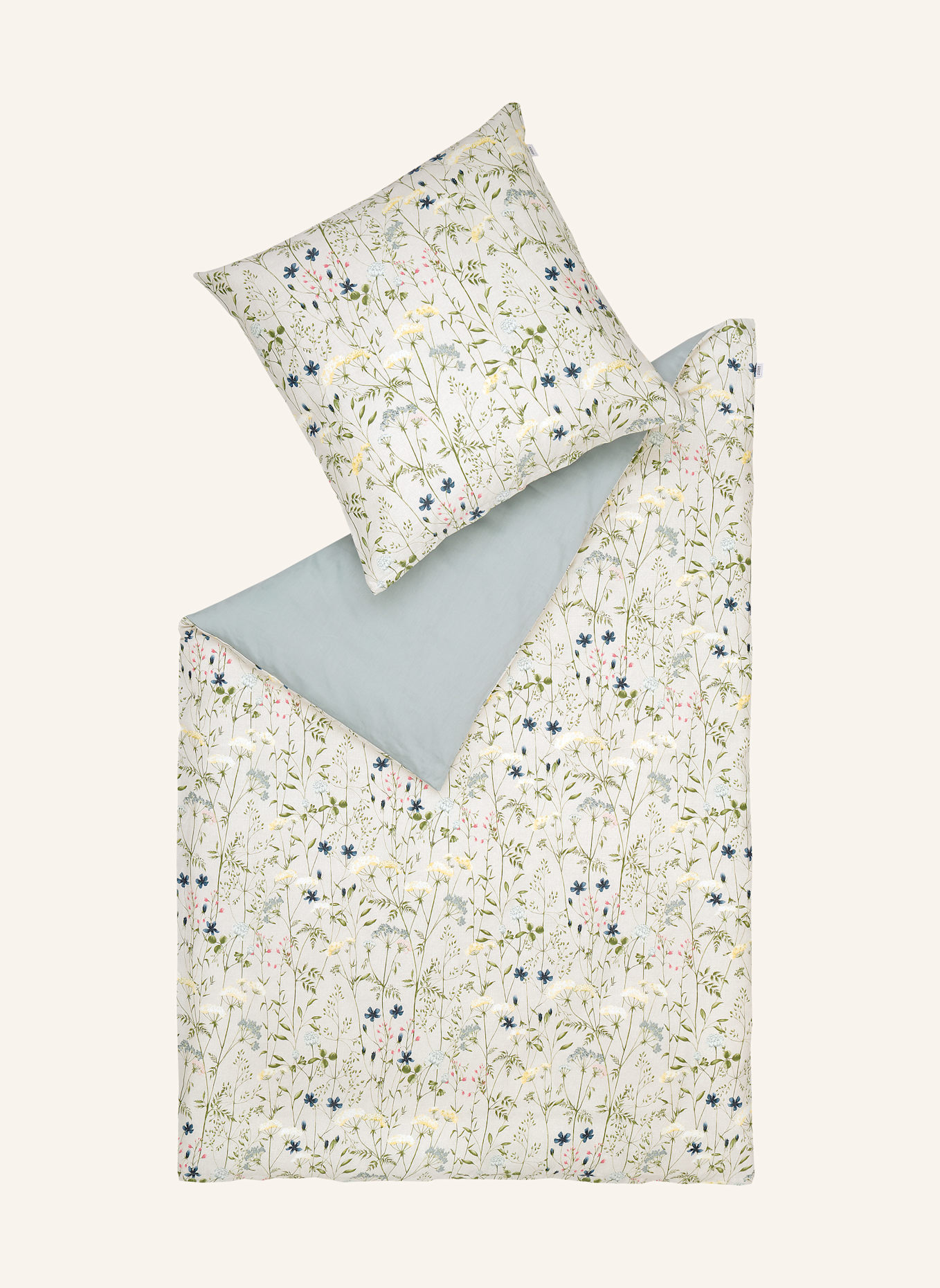 SCHÖNER WOHNEN KOLLEKTION Ganzjahresbettwäsche HERBARIUM: BLAU